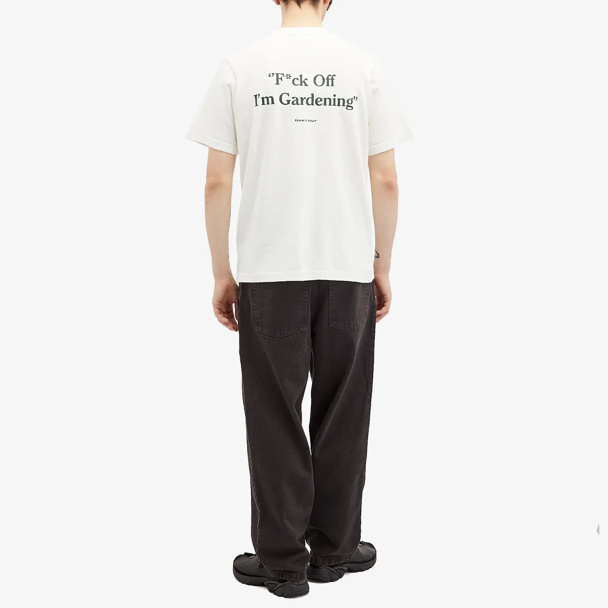 Bram's Fruit Men's Gardening T-Shirt White