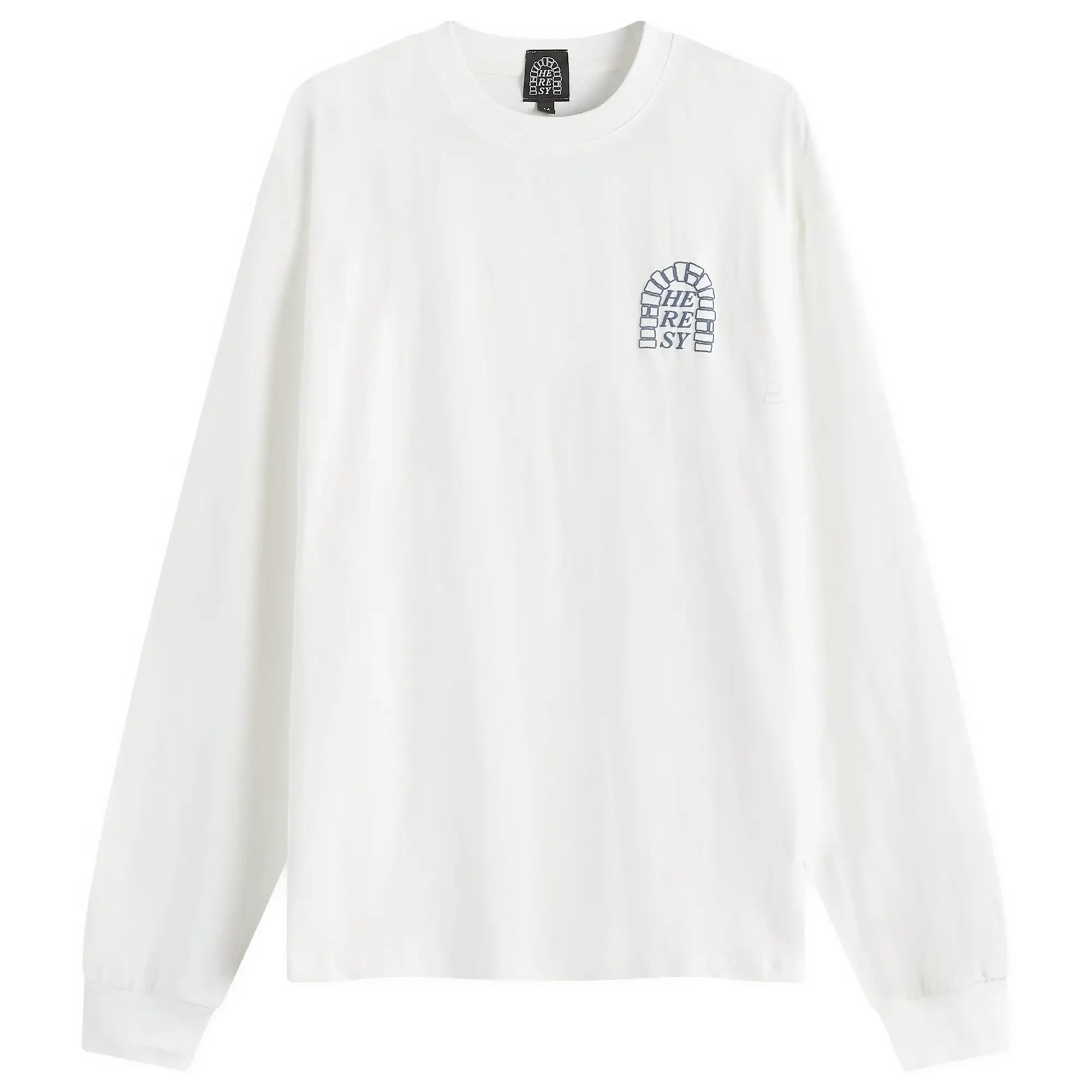 Heresy Men's Arch Logo Long Sleeve T-Shirt Ecru