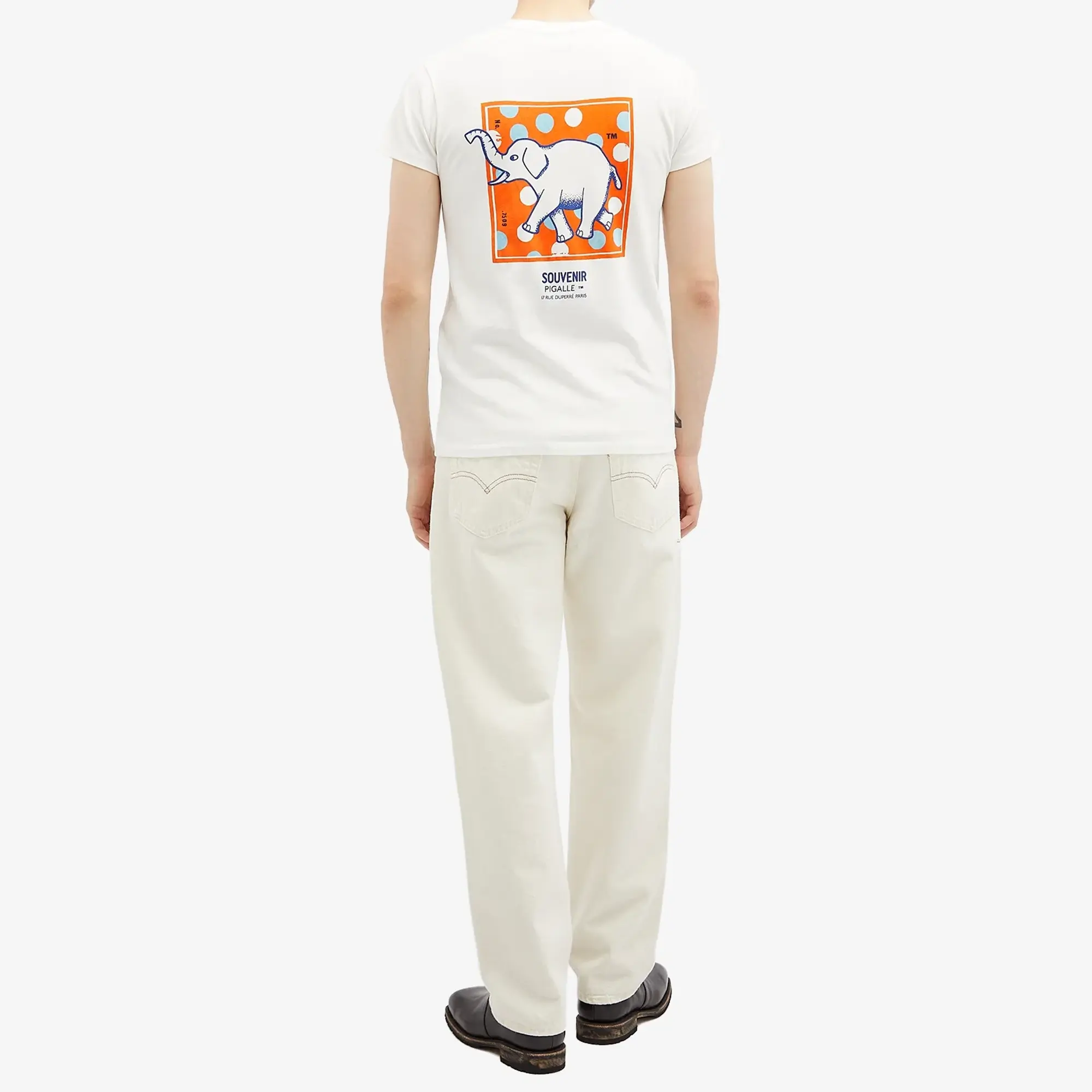 Levis x Stephane Ashpool 1950s Sportswear T-Shirt Off White