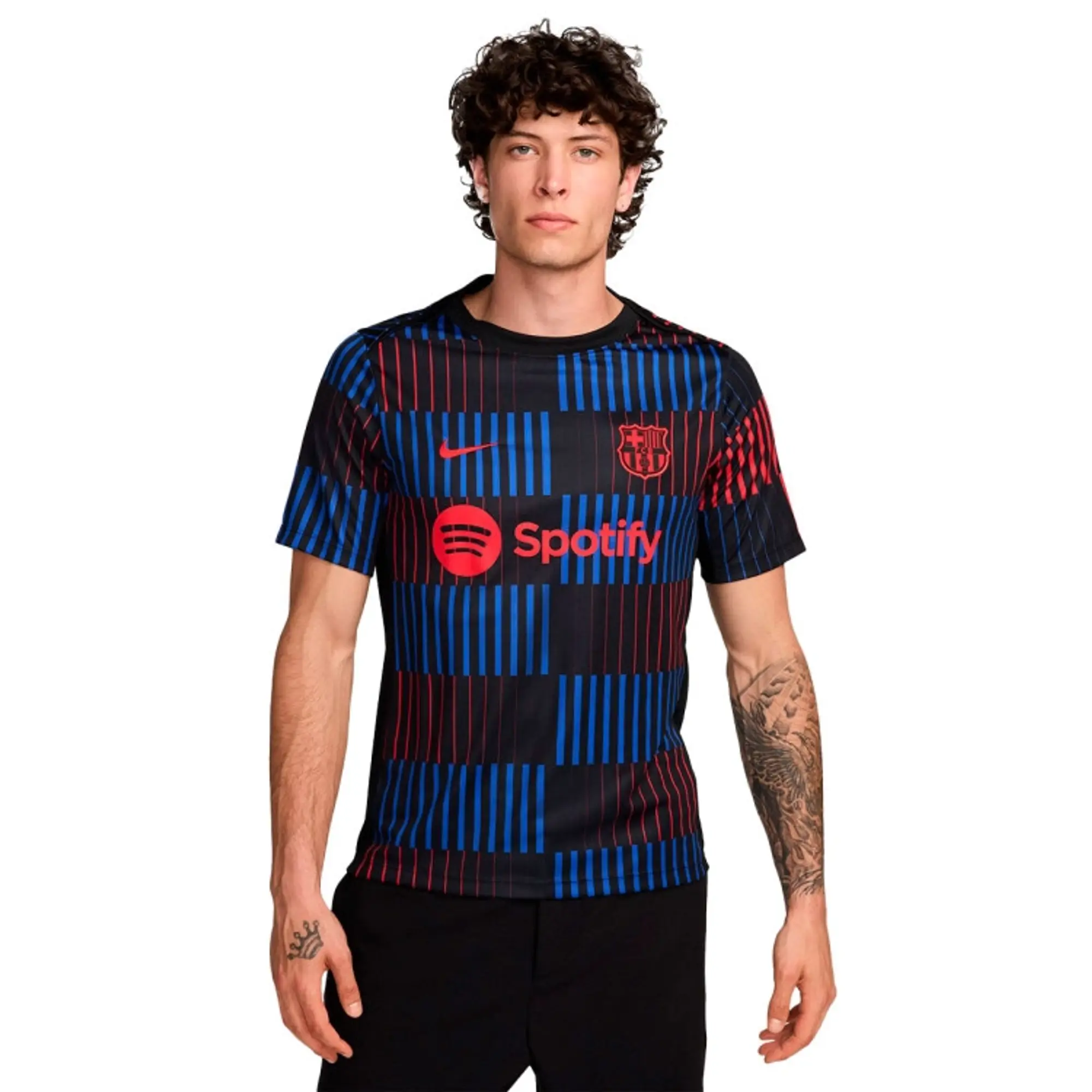 Nike Barcelona Mens SS Pre-Match Away Shirt 2024/25