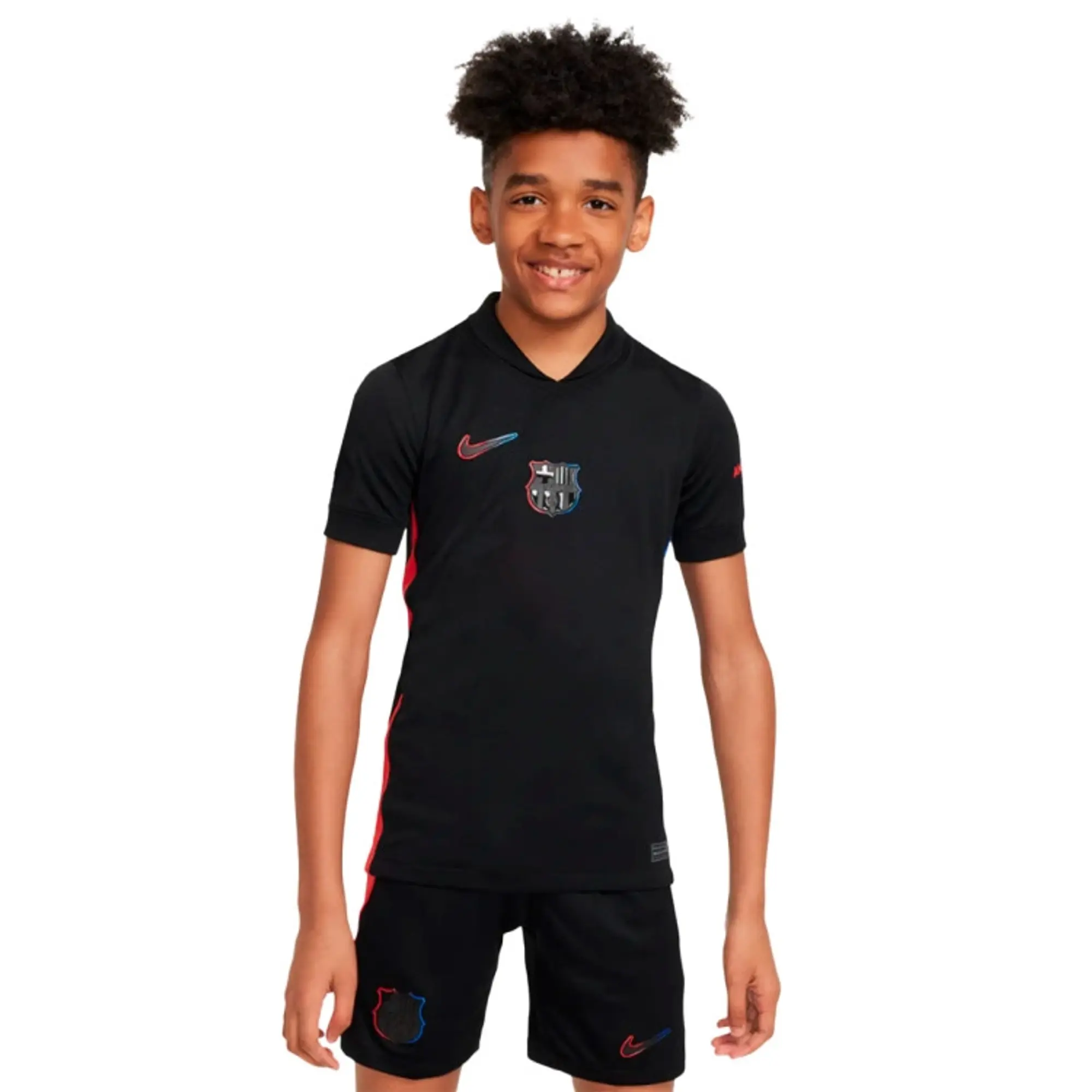 Nike Barcelona Kids SS Away Shirt 2024/25