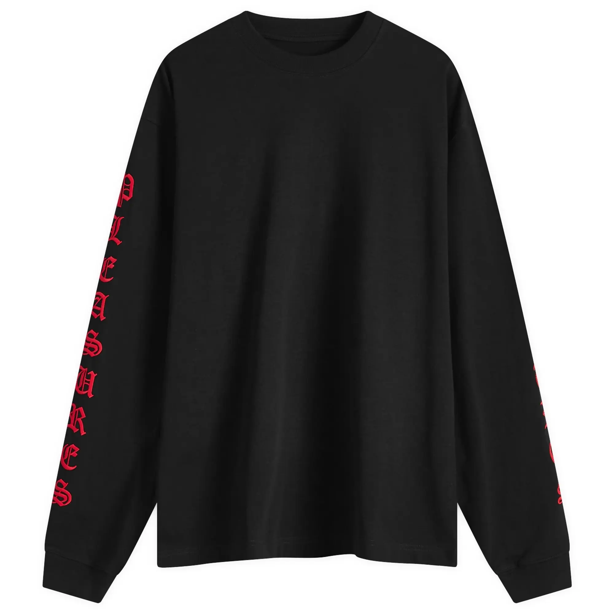 Pleasures Men's OE Heavyweight Long Sleeve T-Shirt Black