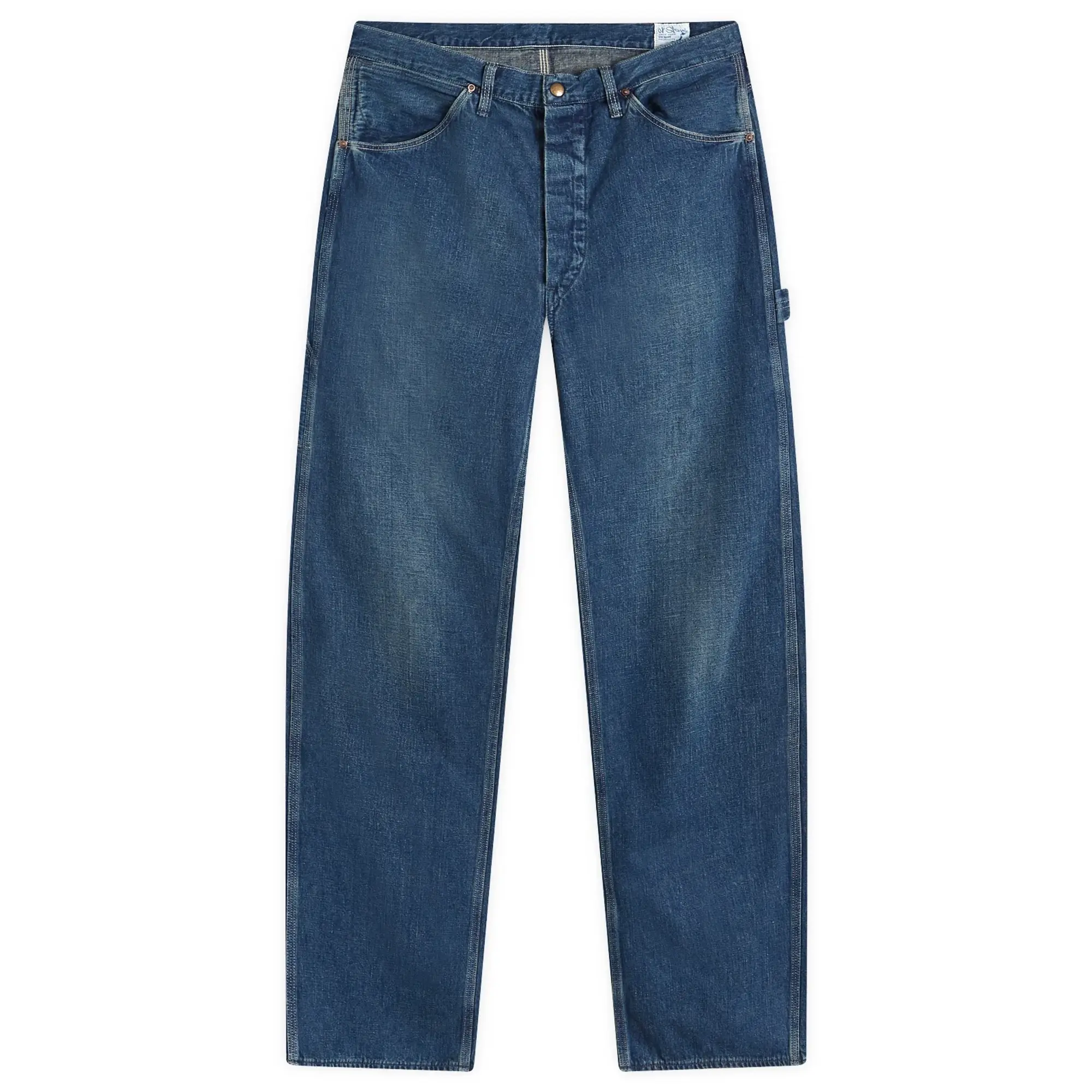 orSlow Men's Painter Pant Blue