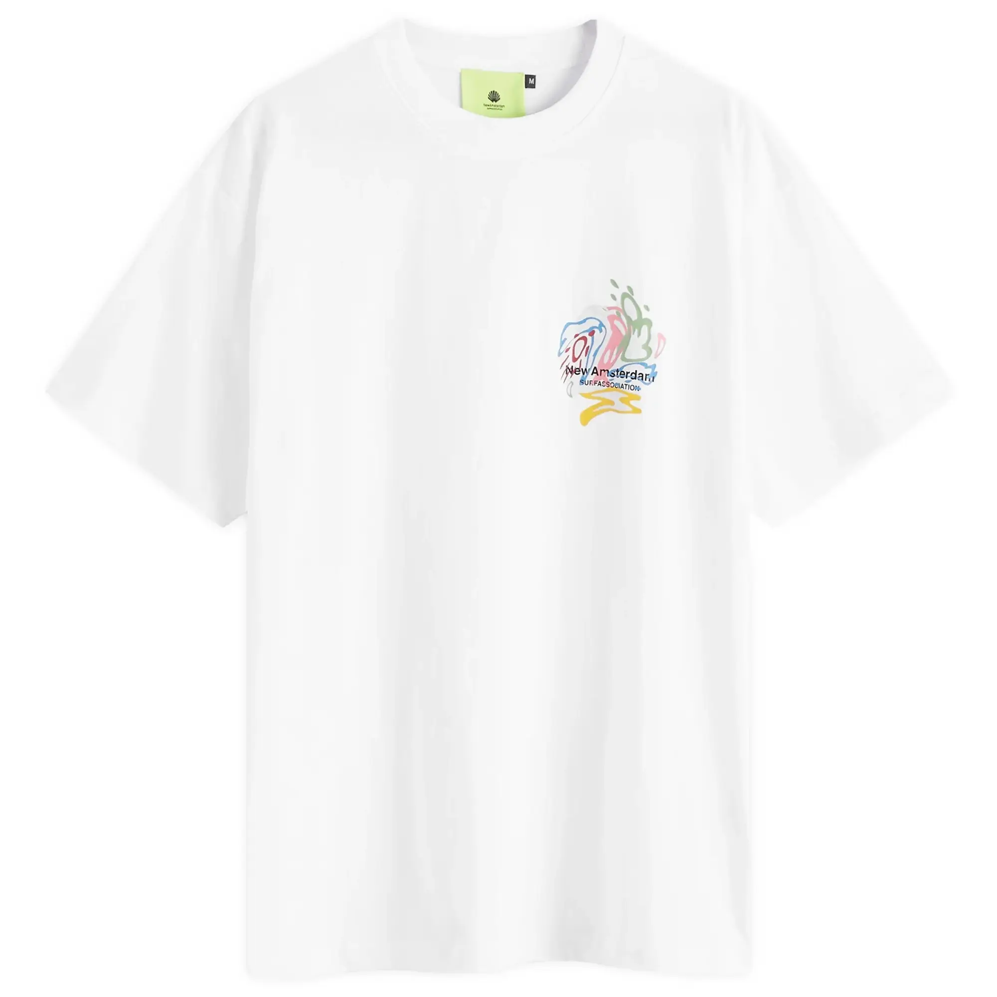 New Amsterdam Surf Association Weather Icons Tee - White