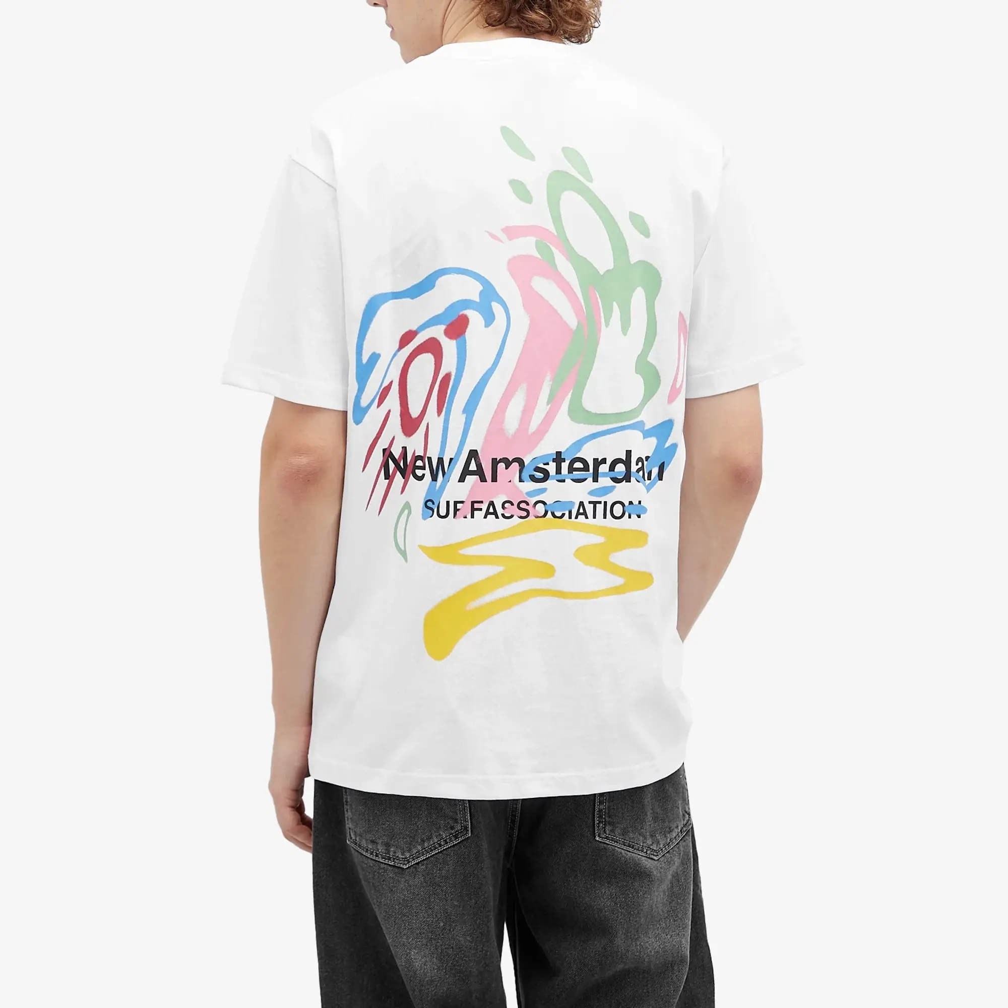 New Amsterdam Surf Association Weather Icons Tee - White