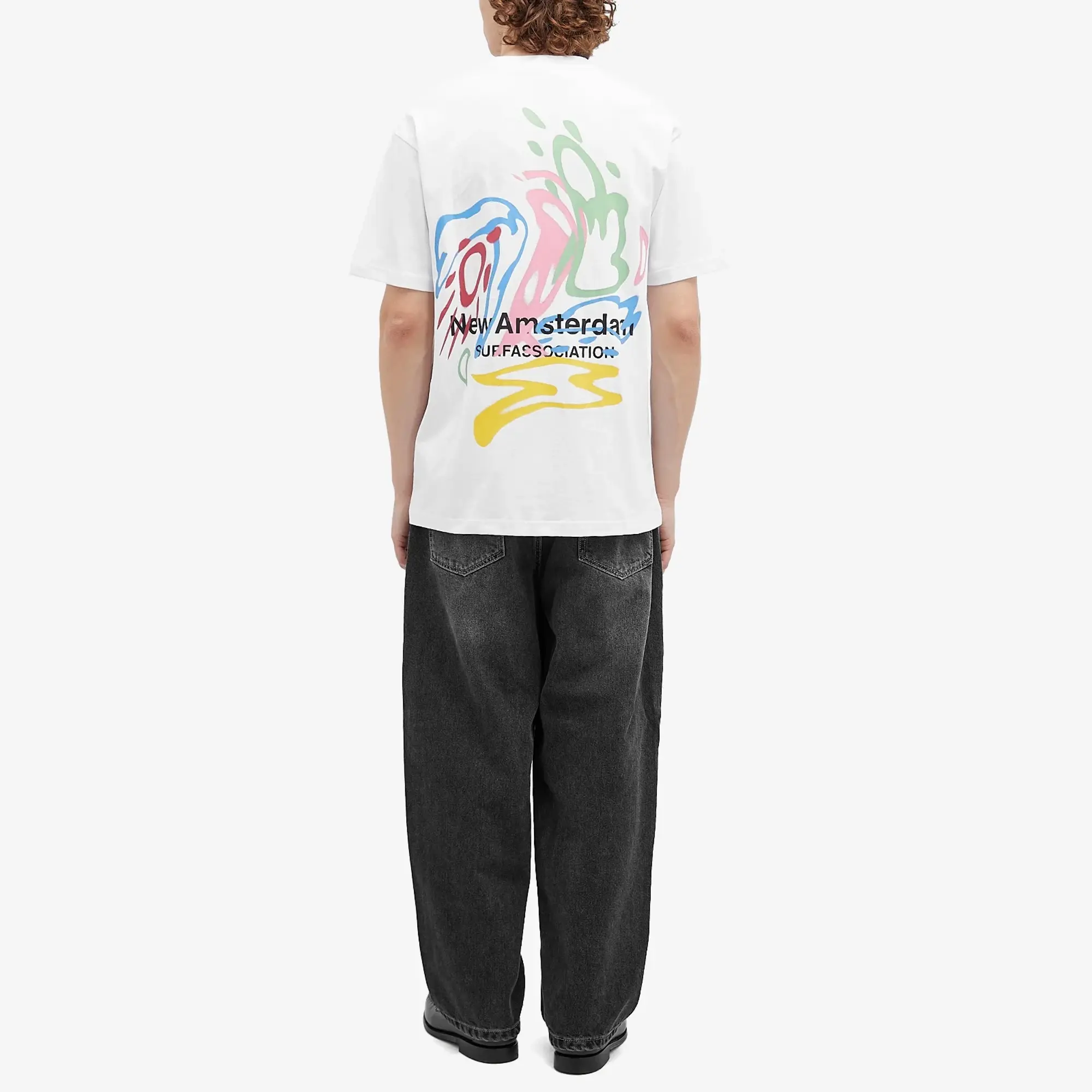 New Amsterdam Surf Association Weather Icons Tee - White