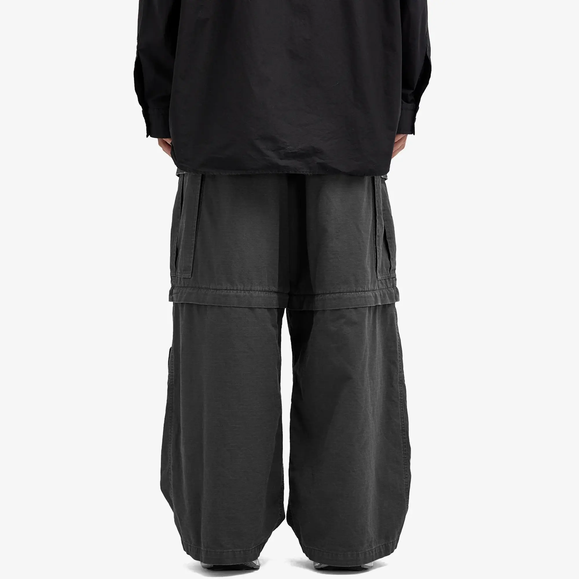 Balenciaga Men's Cargo Pants Black