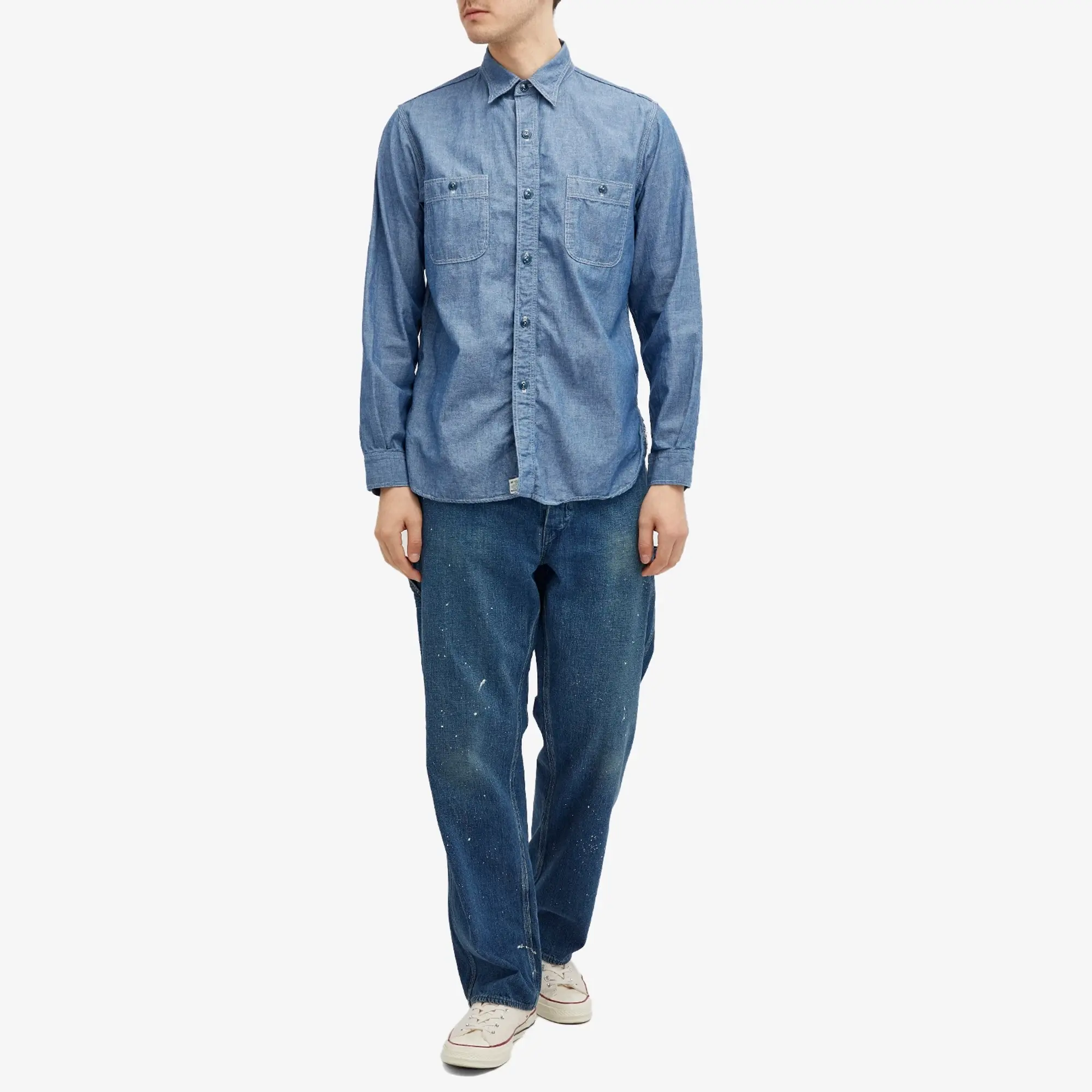 orSlow Men's Painter Pant 2 Year Wash