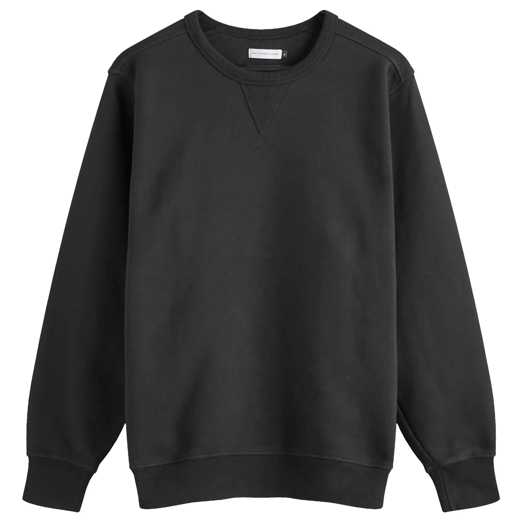 Pop Trading Company Men's x NOS Logo Crew Sweat Black/White