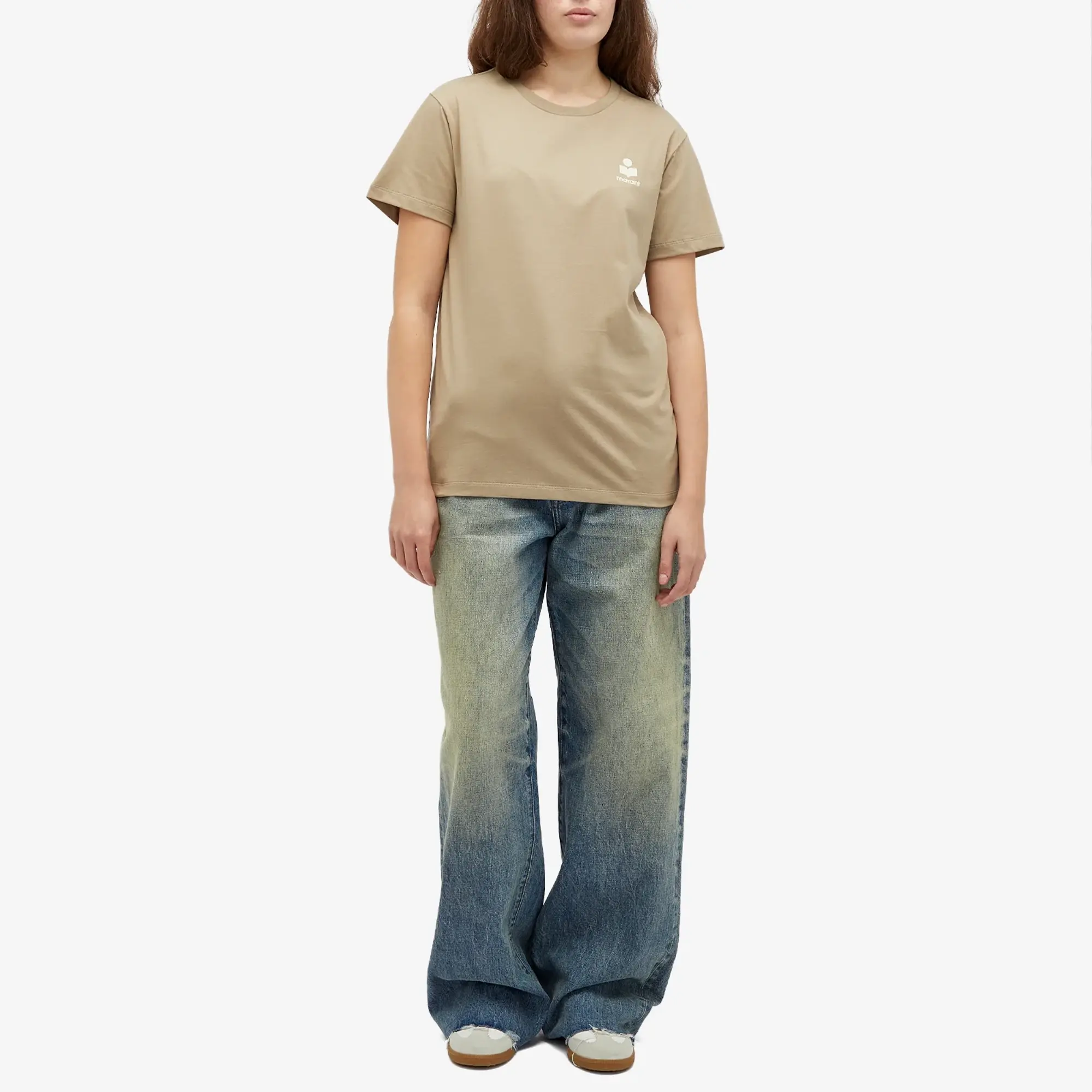 Isabel Marant Étoile Women's Aby T-Shirt Light Khaki