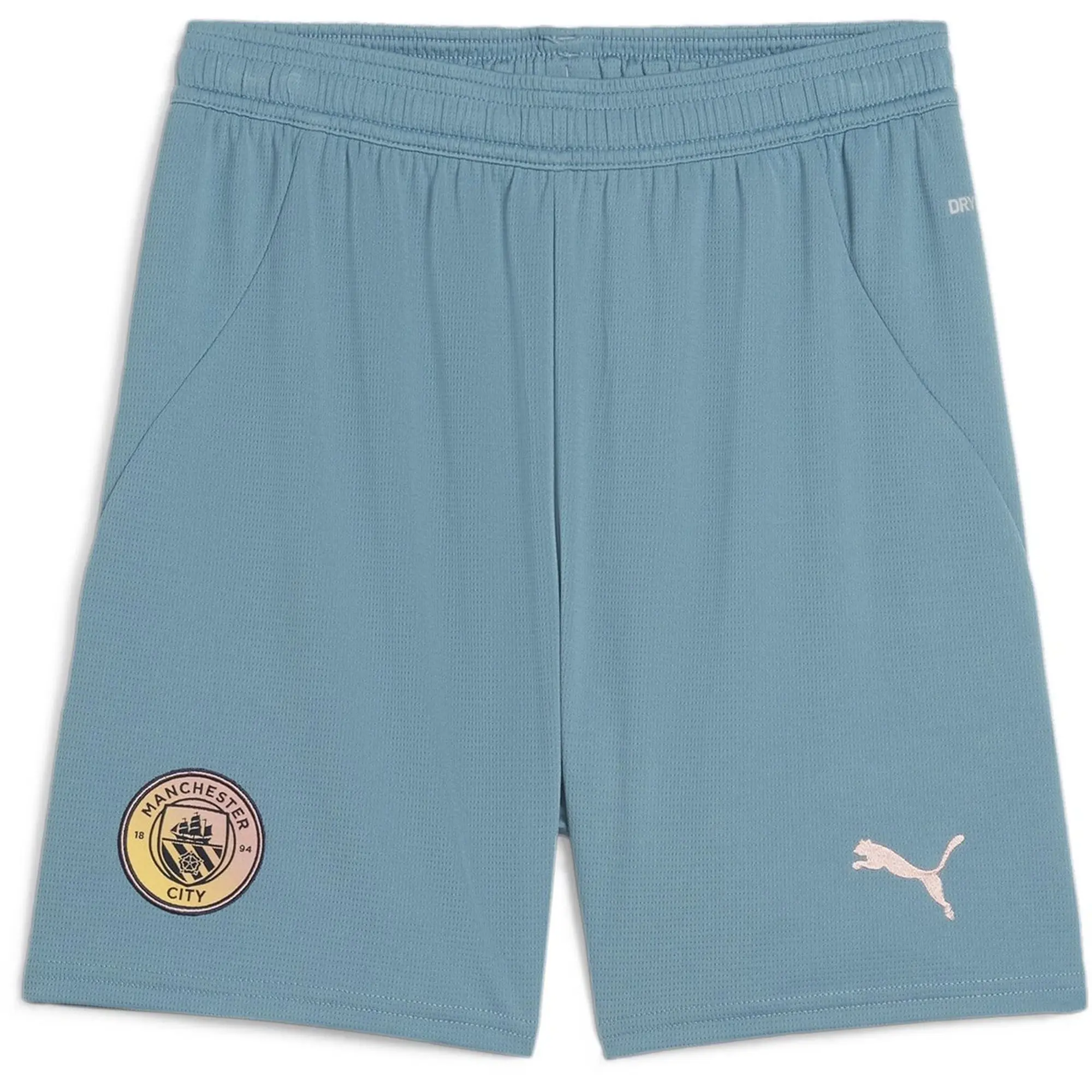 Puma Manchester City Fourth Shorts 2024/25 Kids - ['Blue']