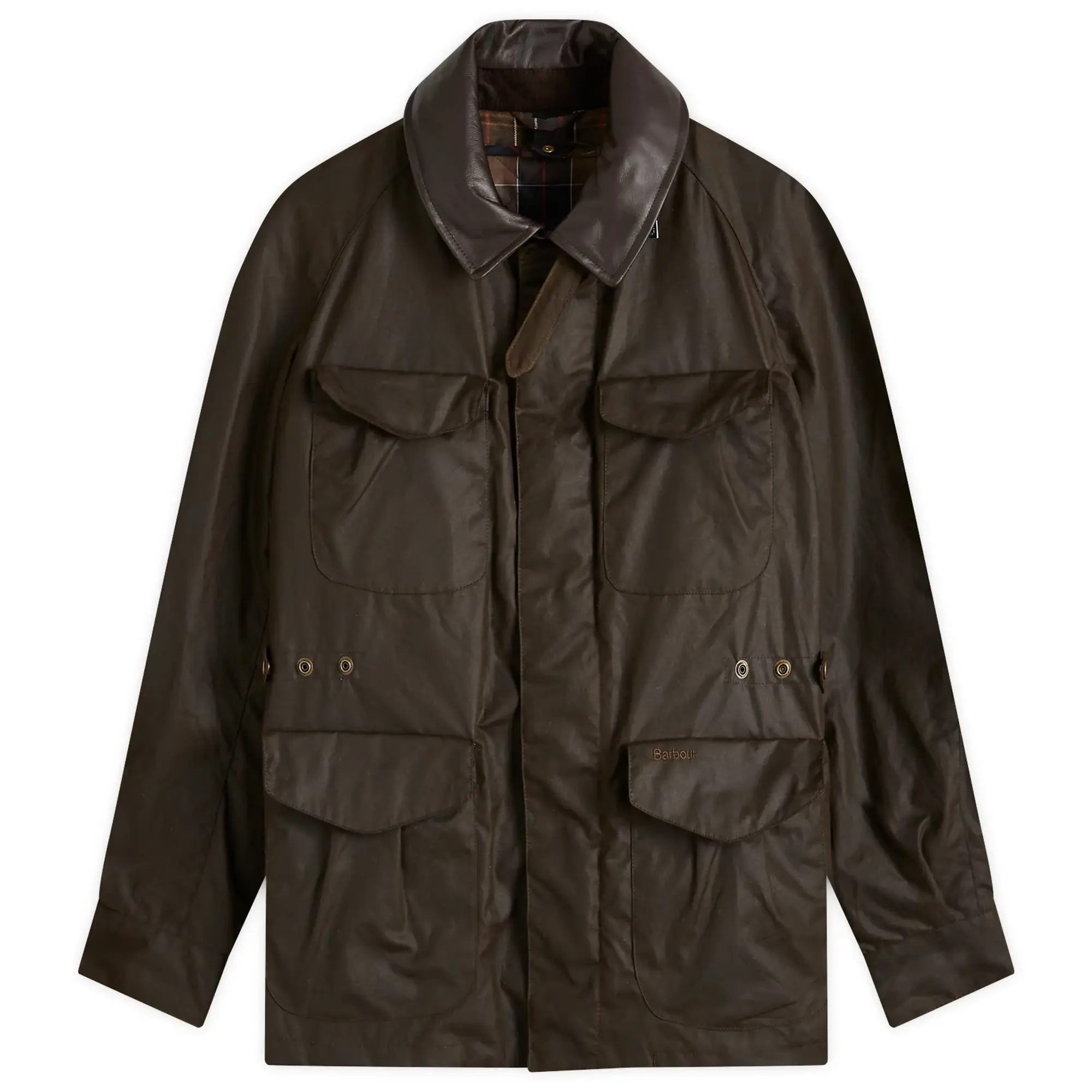 Barbour Men's TO KI TO Horse Riding Wax Jacket Olive