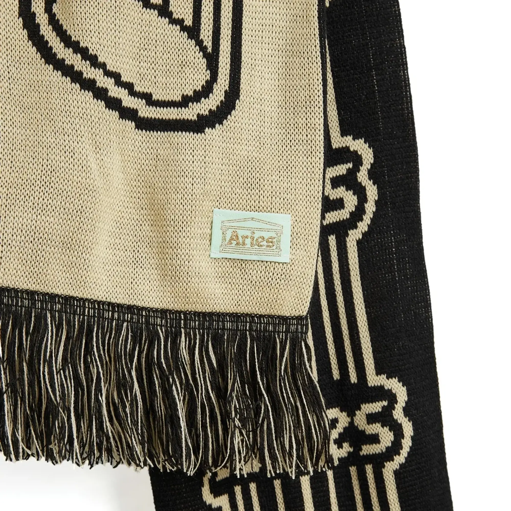 Aries Men's Column Scarf Black