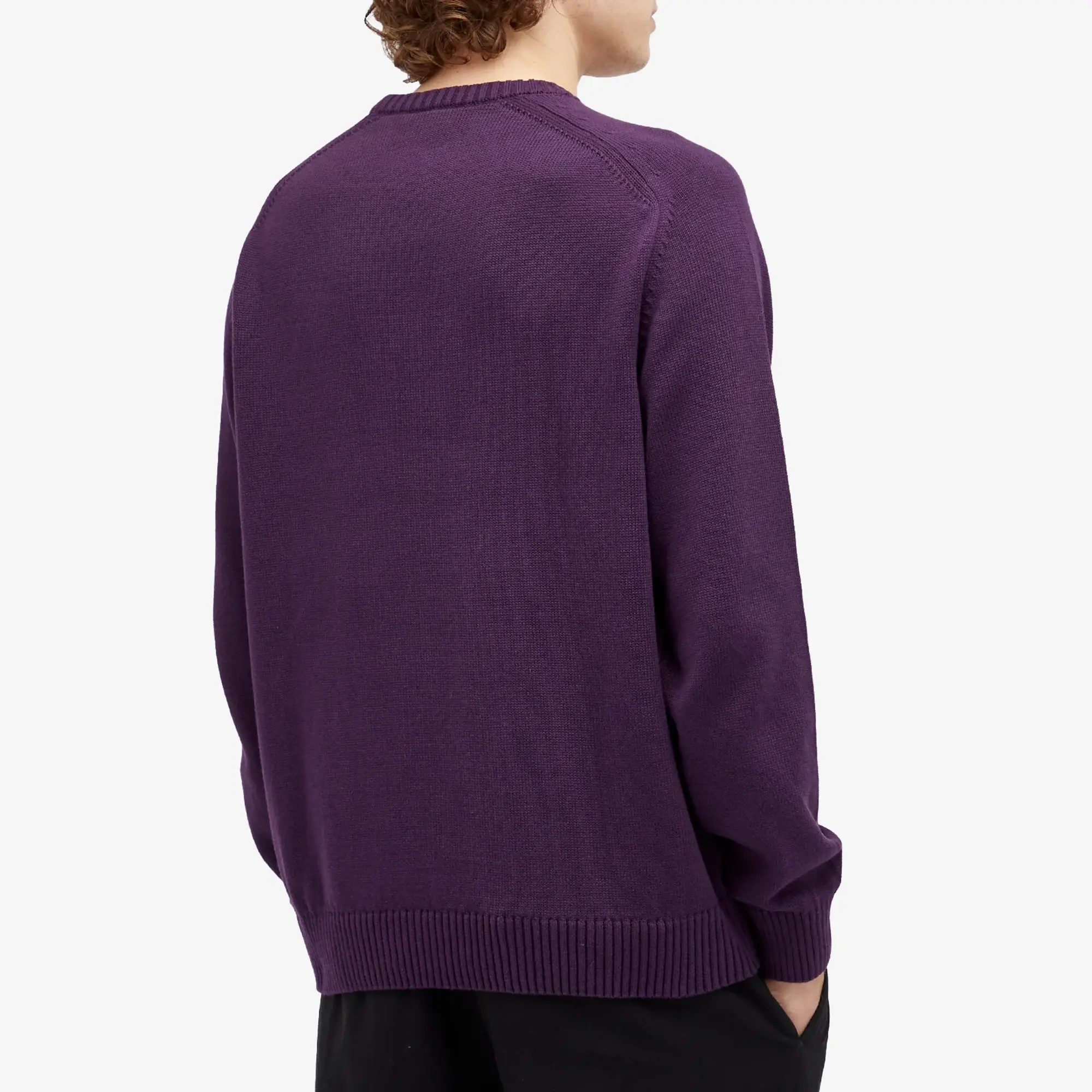 Pop Trading Company Men's Arch Logo Crew Knit Mysterioso