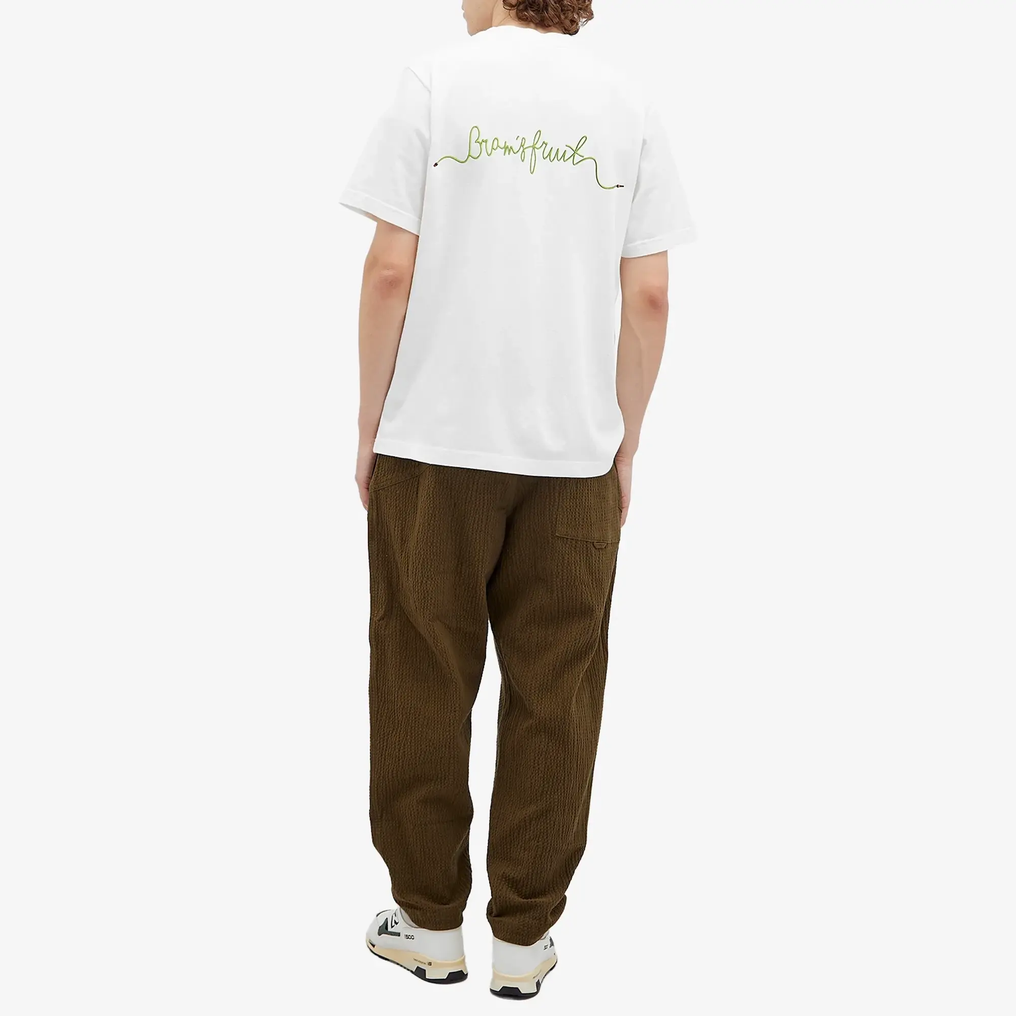 Bram's Fruit Men's Hose T-Shirt White