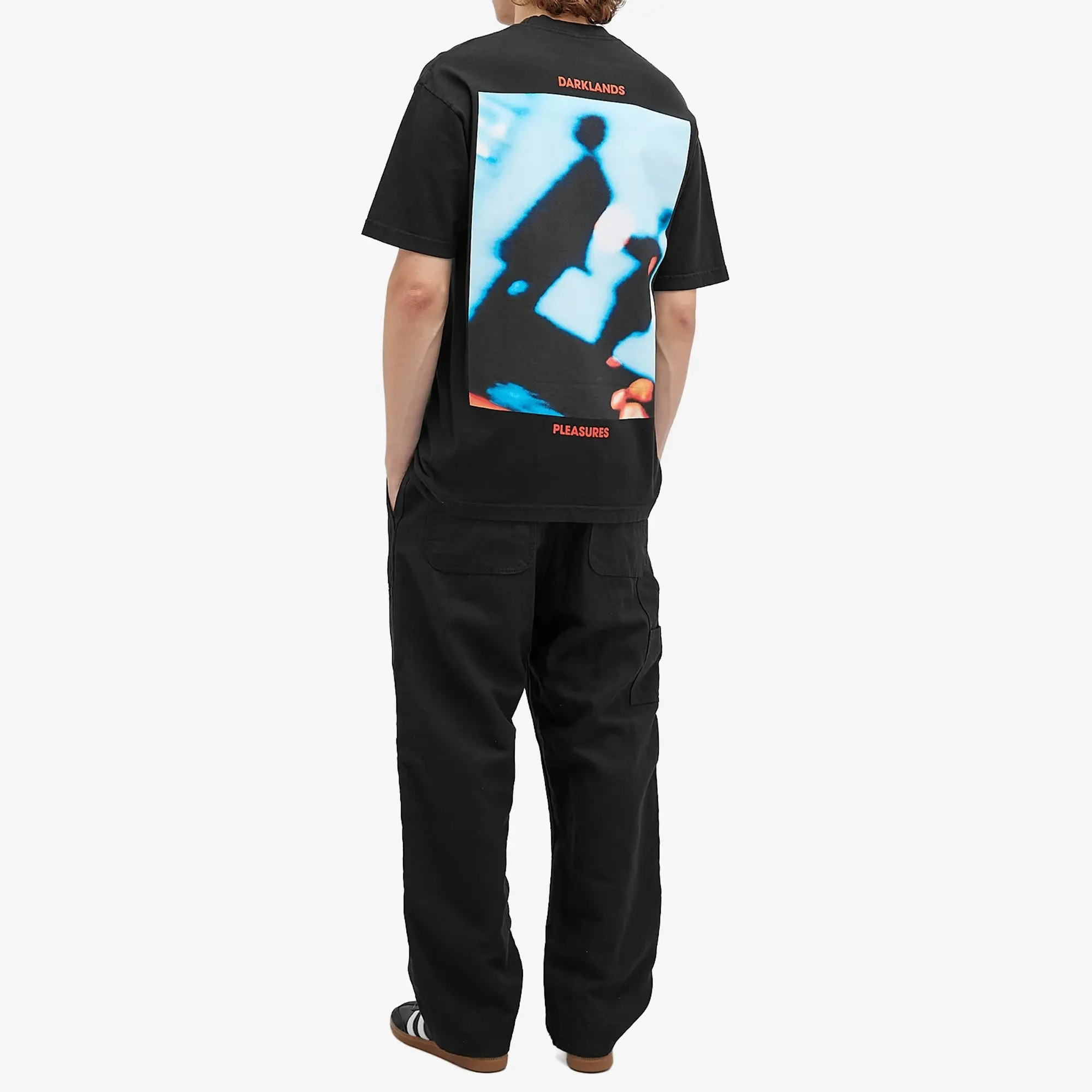 Pleasures Men's Darklands T-Shirt Black
