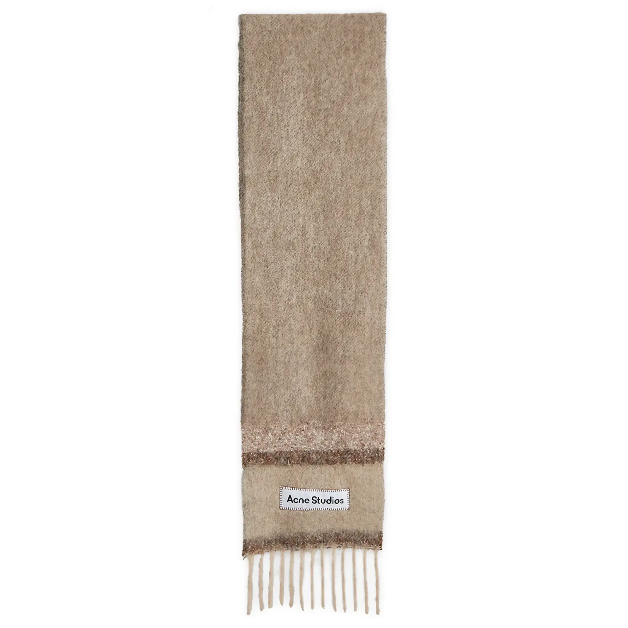 Acne Studios Men's Vonkey Scarf Brown/Beige