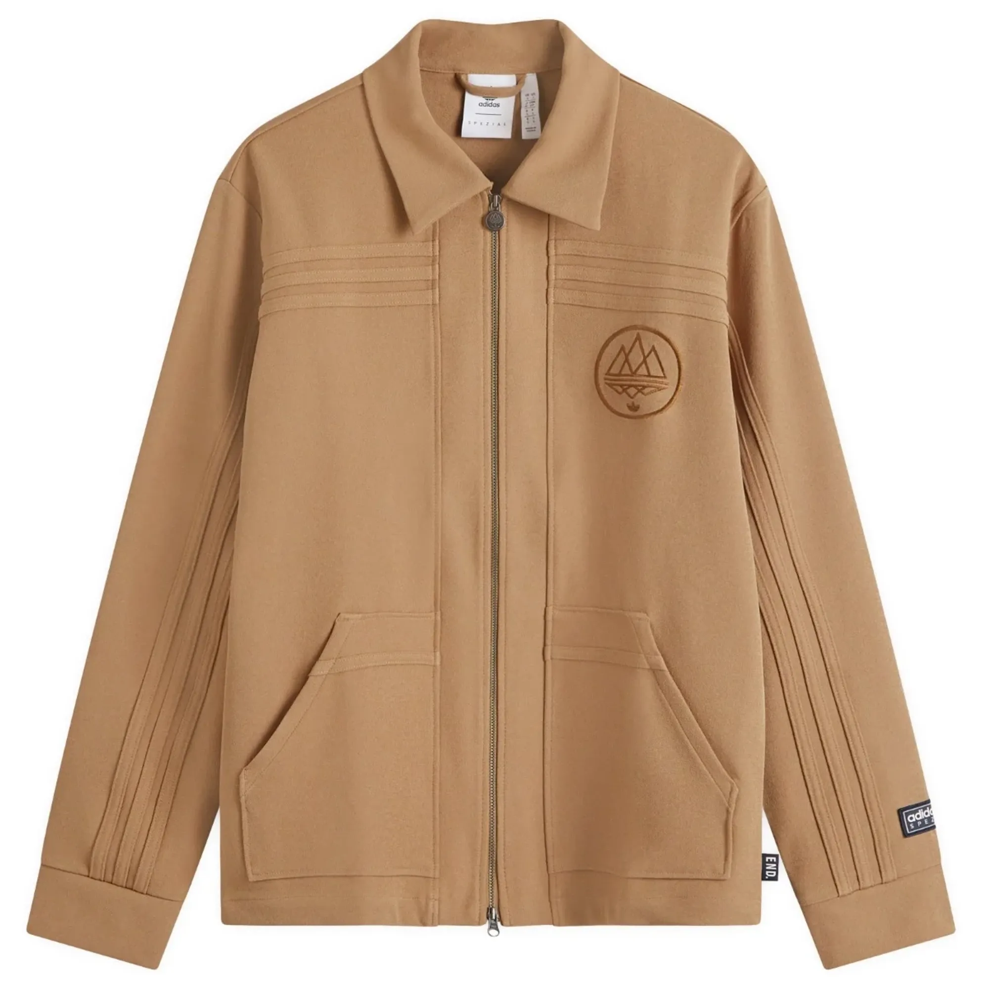 END. x Adidas SPZL Track Top 'By the Sea' Cardboard | IX7703