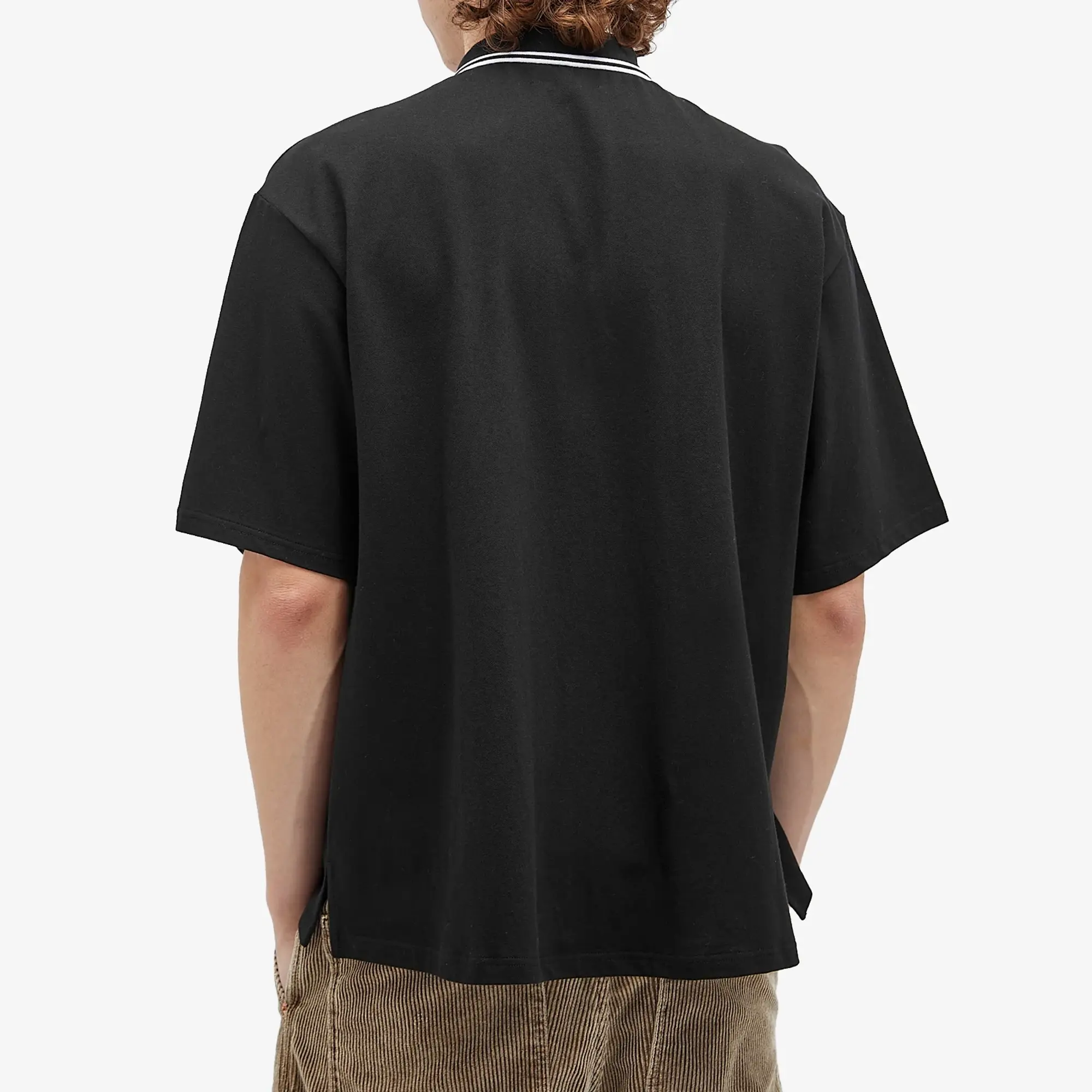 Pleasures Men's PN Boxy Polo Shirt Black