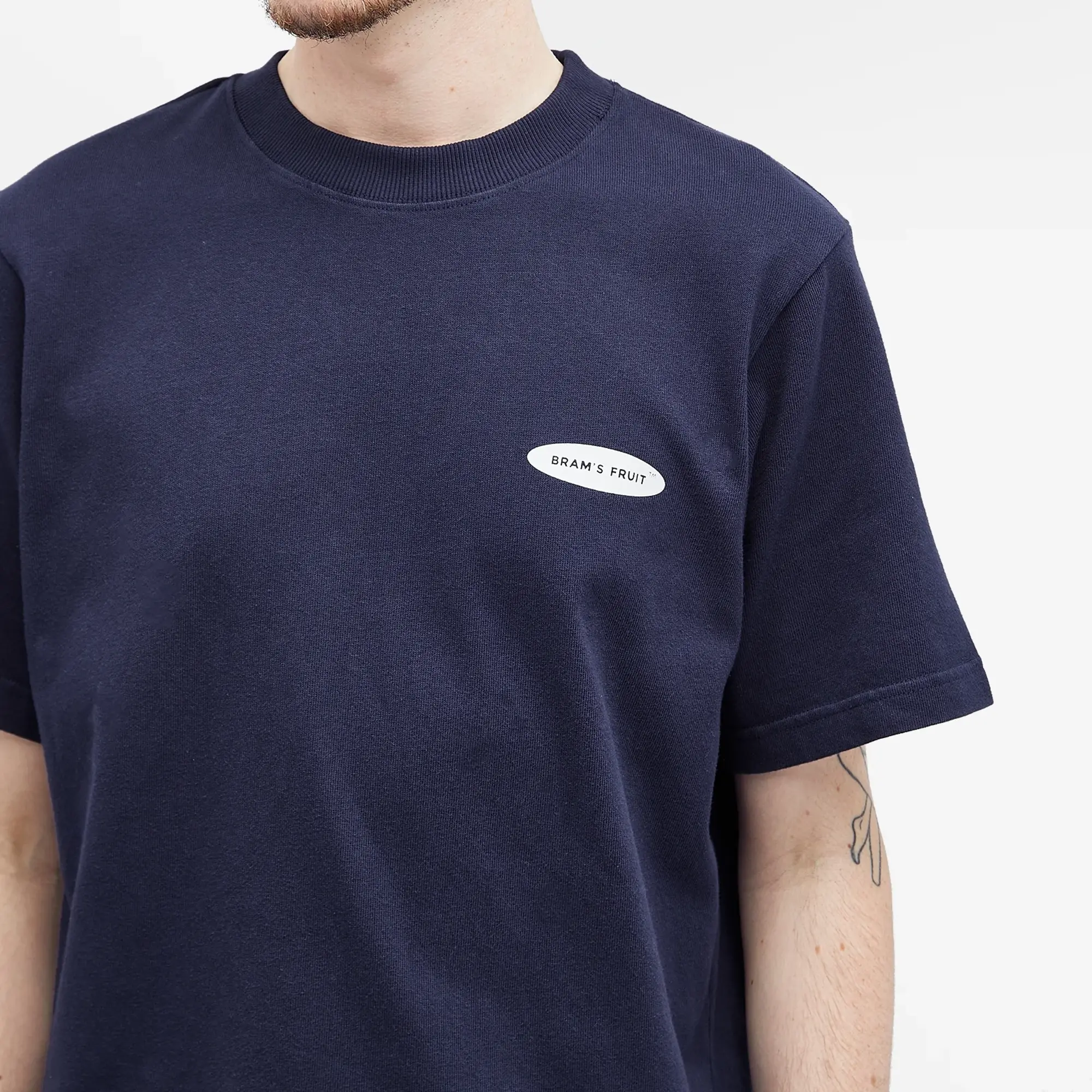 Bram's Fruit Men's Gardening T-Shirt Navy