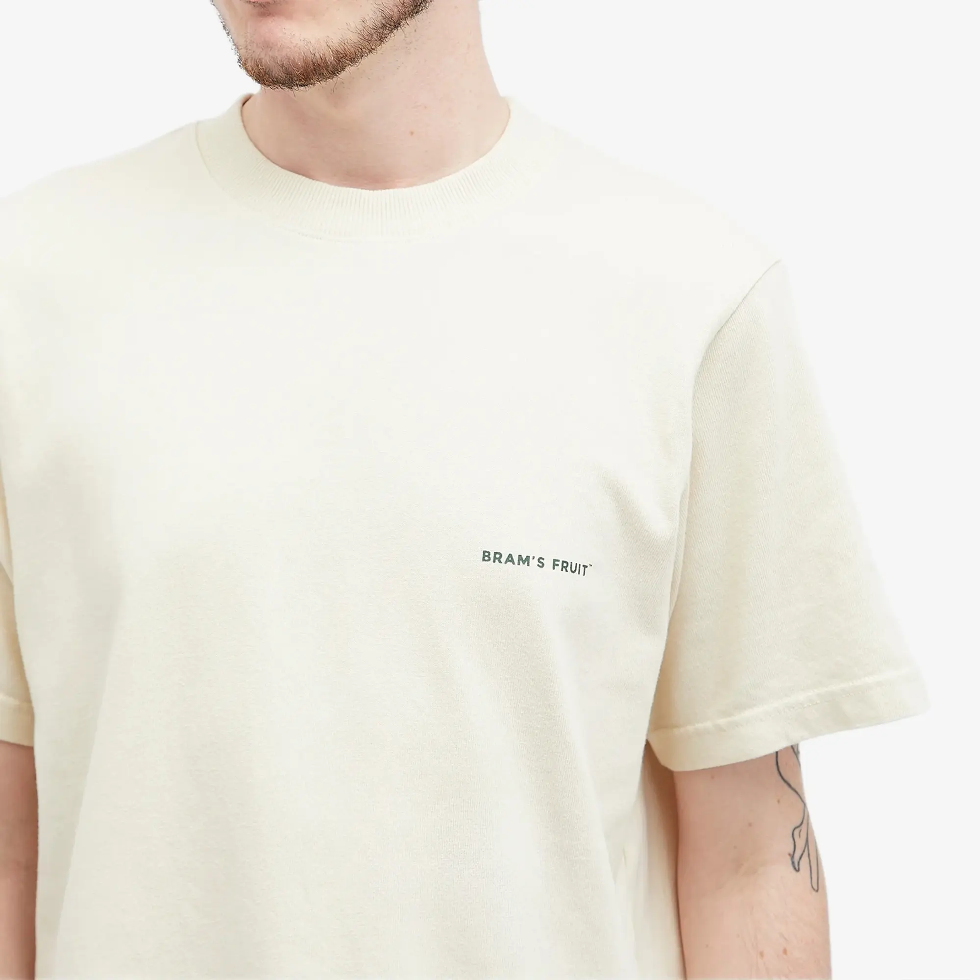 Bram's Fruit Men's Watering Can T-Shirt Creme