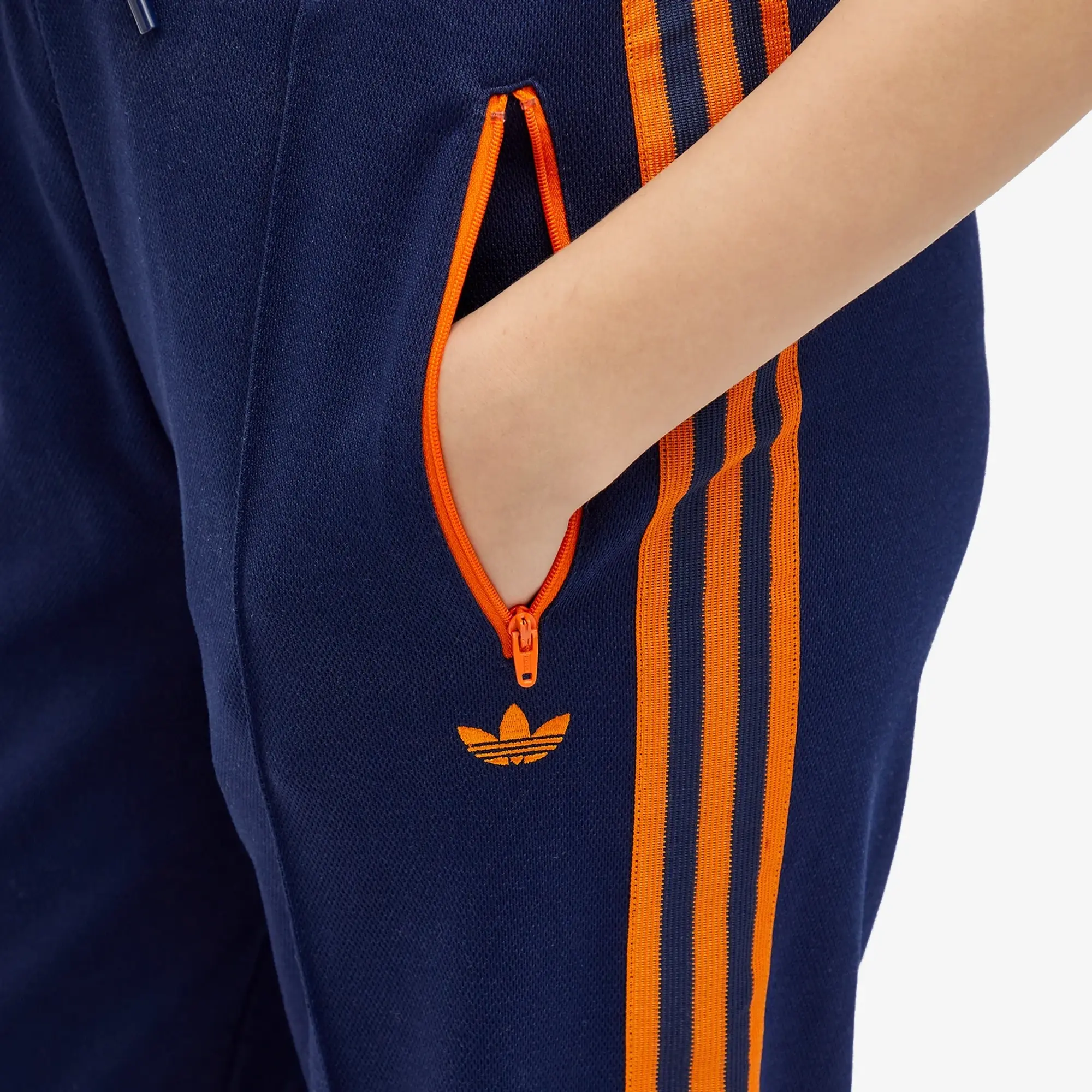adidas Originals Womens 70s Montreal Track Pant - Navy - Size L - Navy