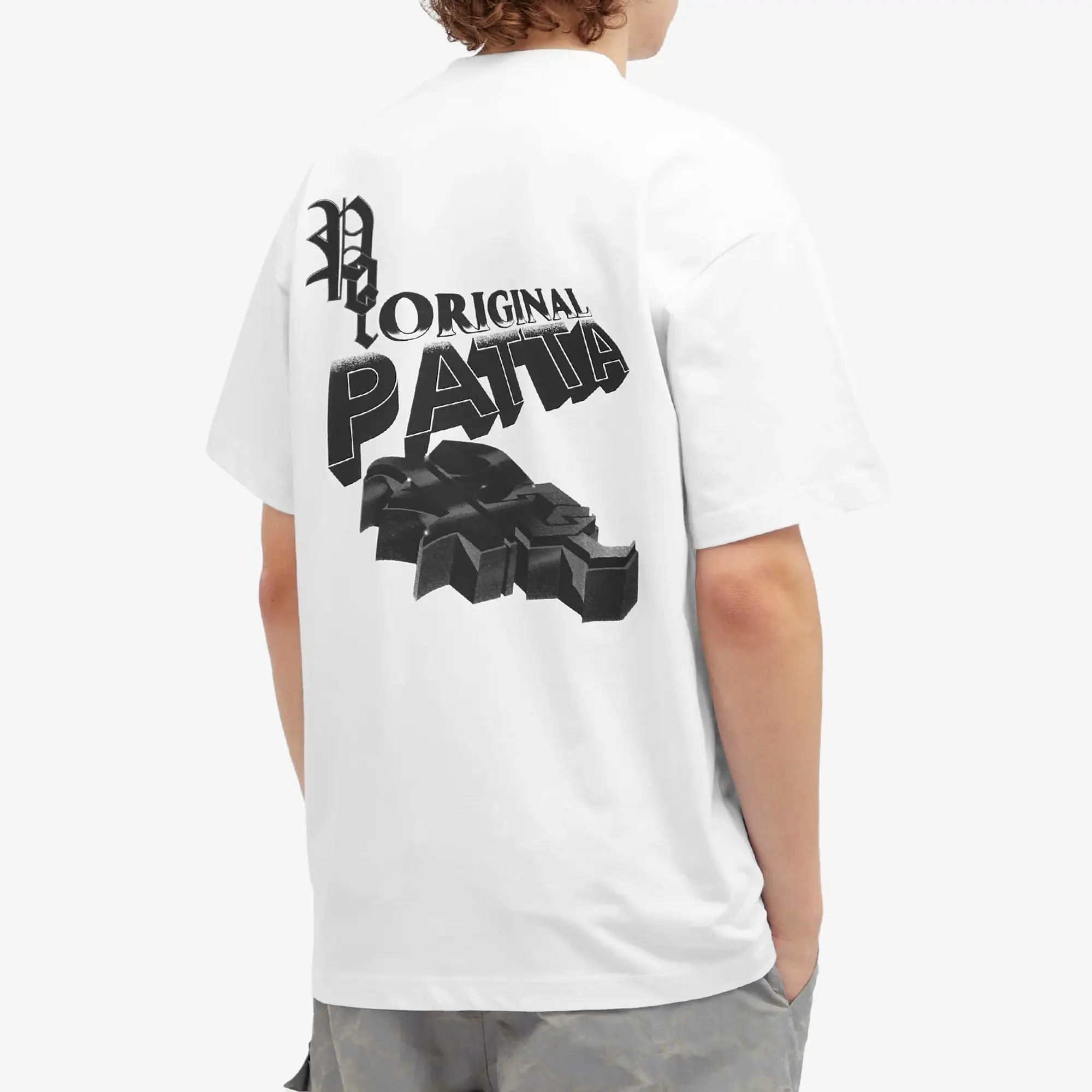 T-Shirt Patta 3D Poc T-Shirt Unisex White Xs