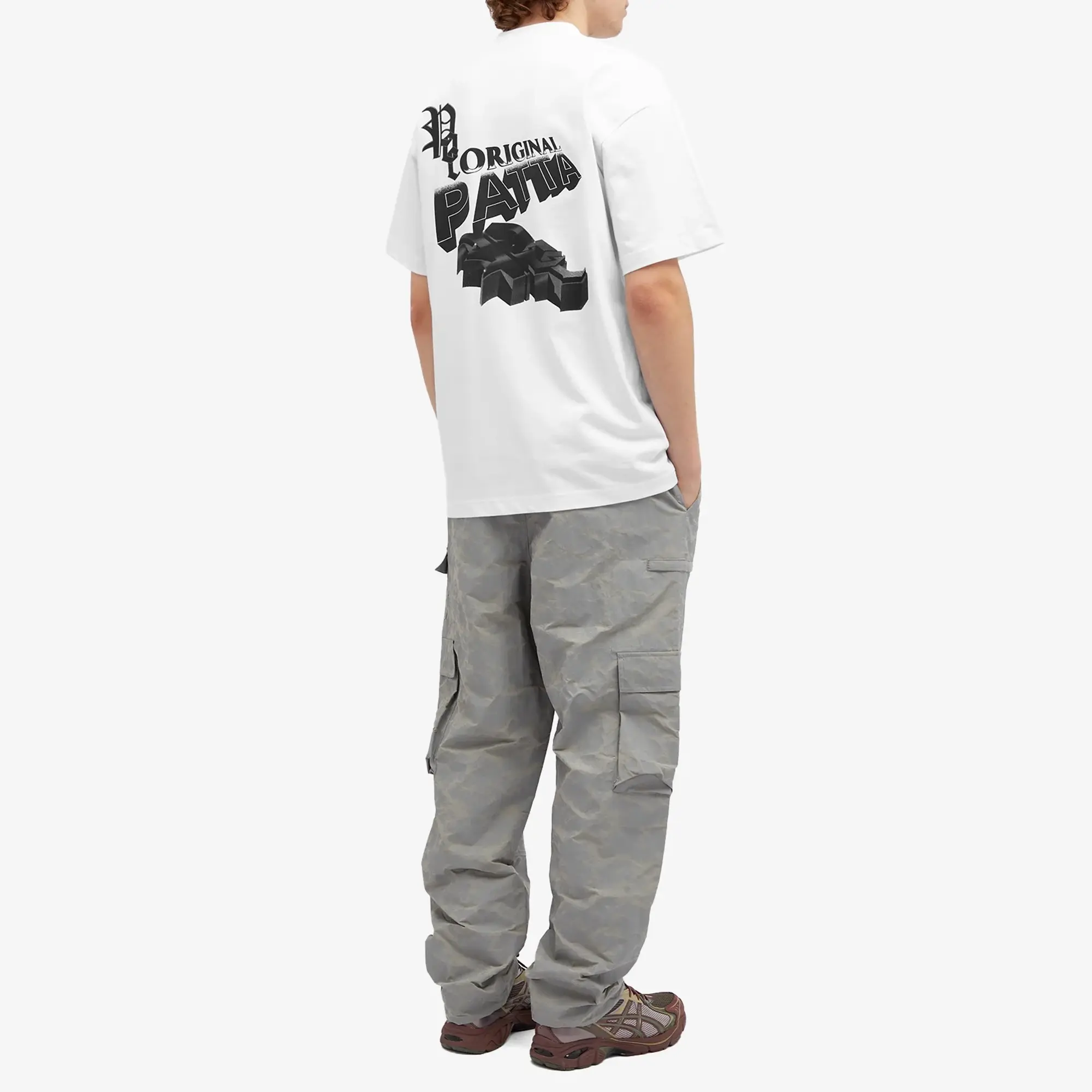 T-Shirt Patta 3D Poc T-Shirt Unisex White Xs