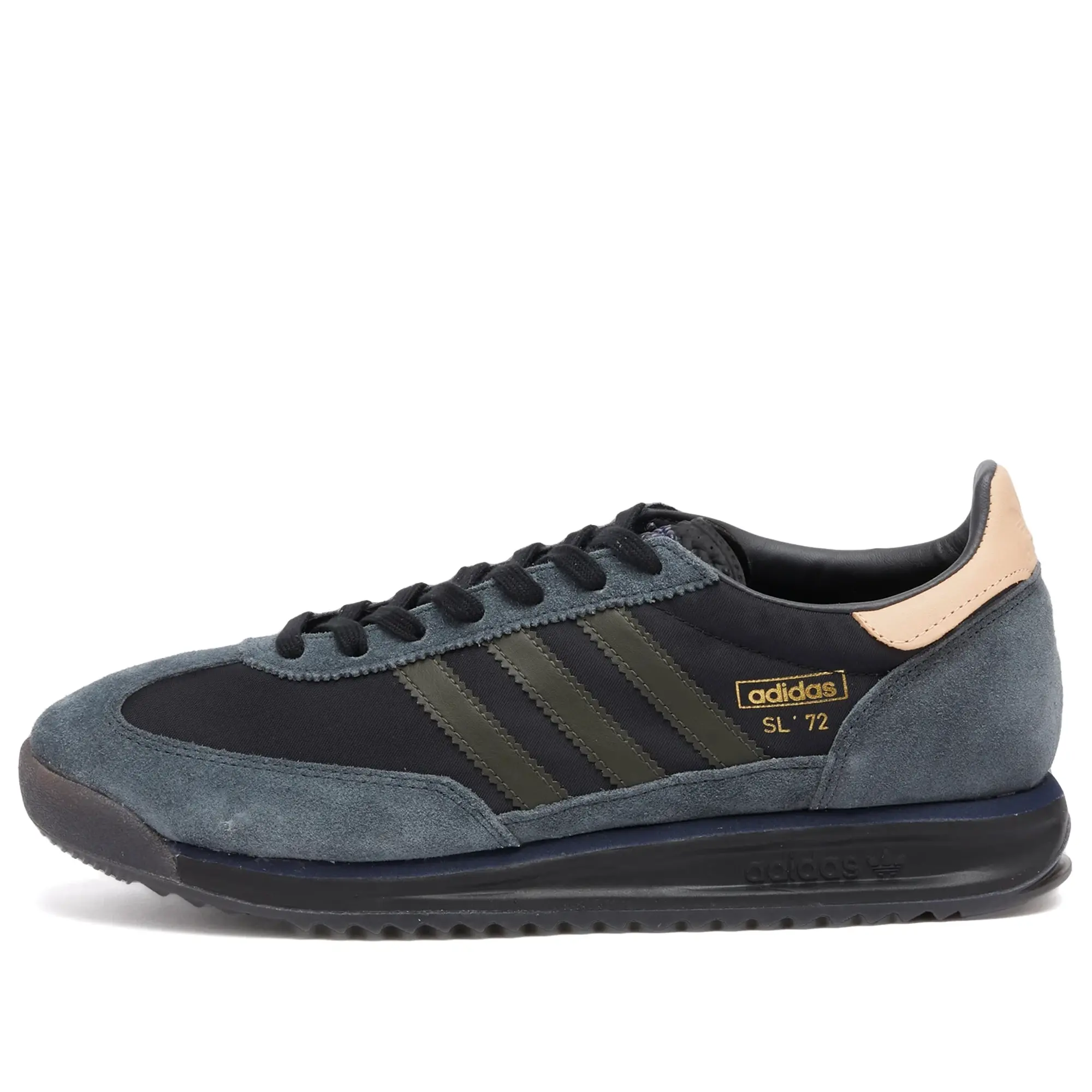 Adidas Sl 72 Rs Core Black/Shadow Olive/Night Indigo