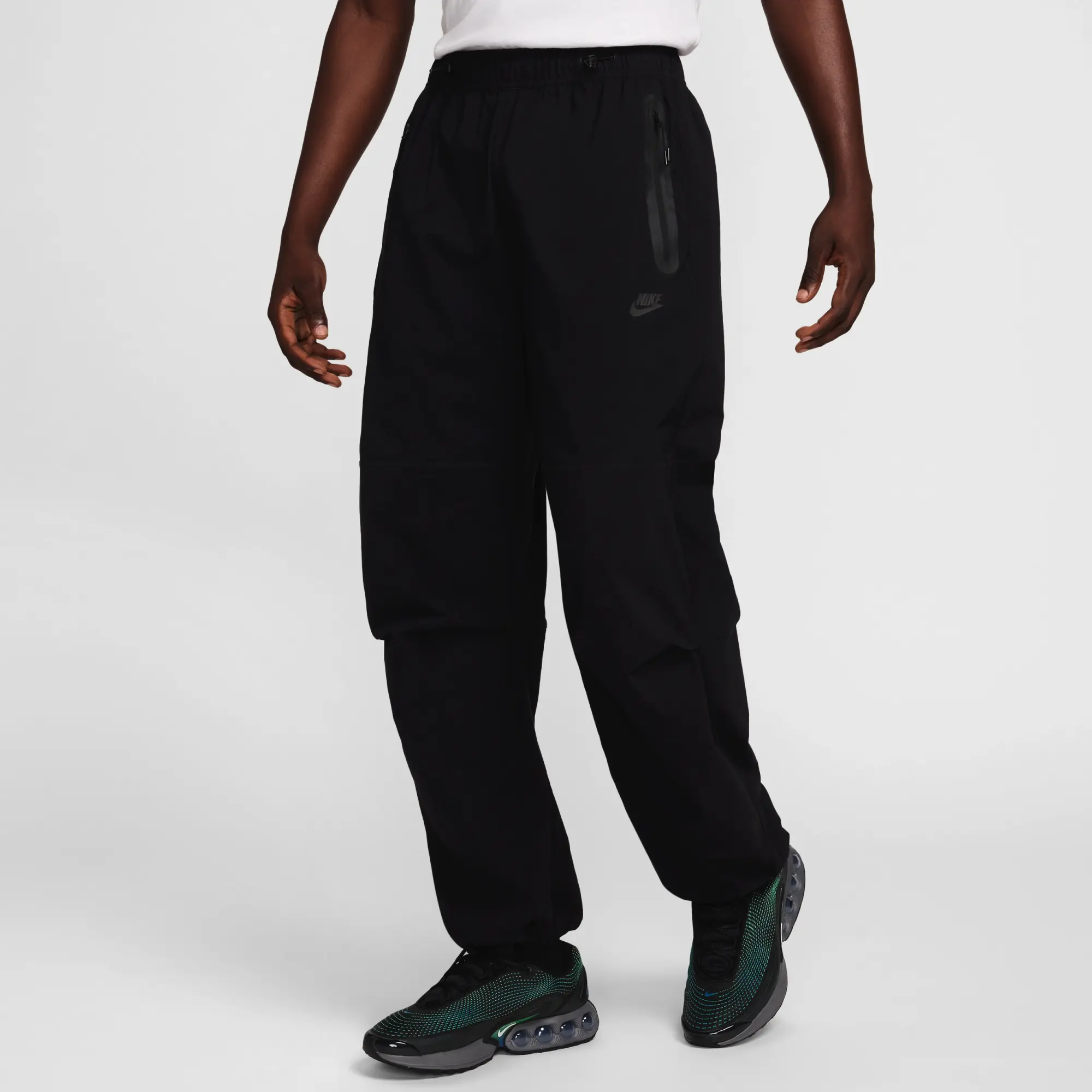 Nike Sportswear Tech Woven Open Hem Pants HM7158 010 FOOTY.COM