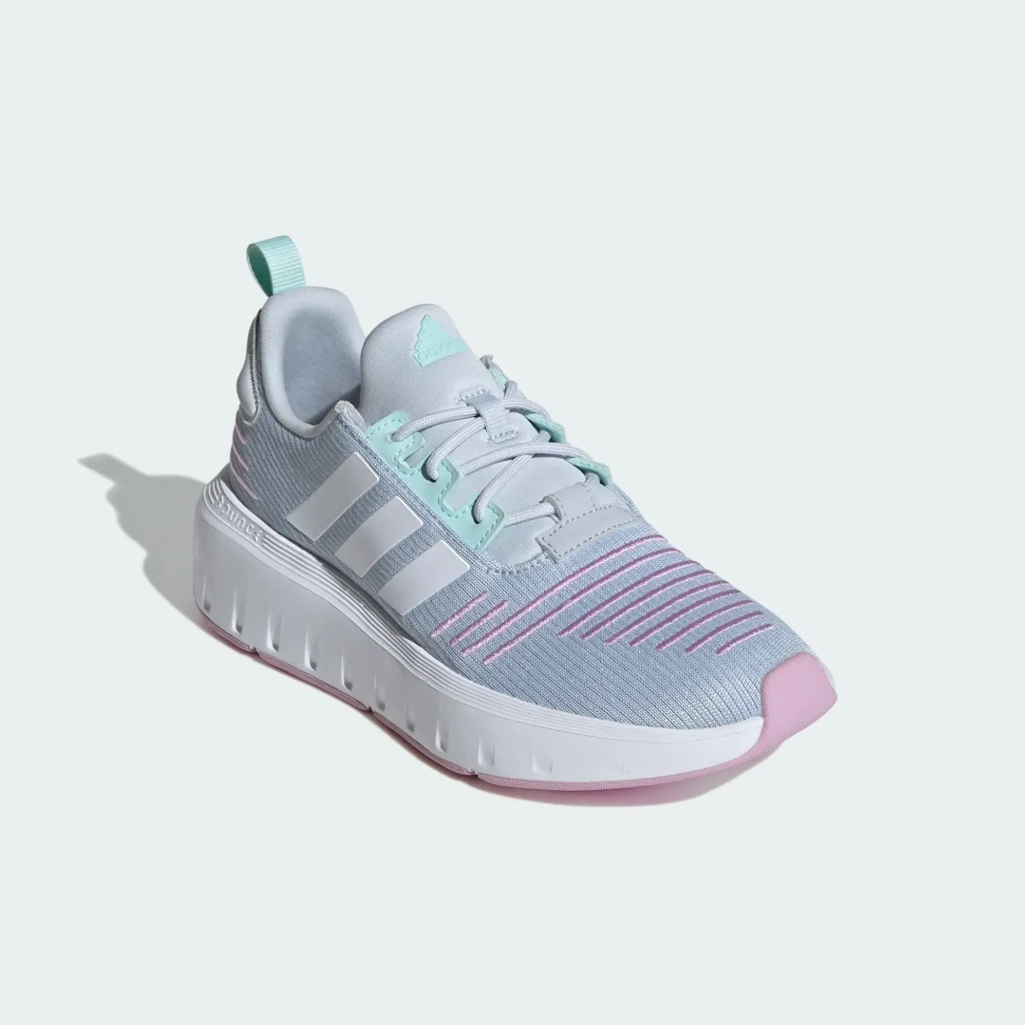 adidas gazelle silver green womens adidas Kid's Swift Run X Shoes Grade School main image 1