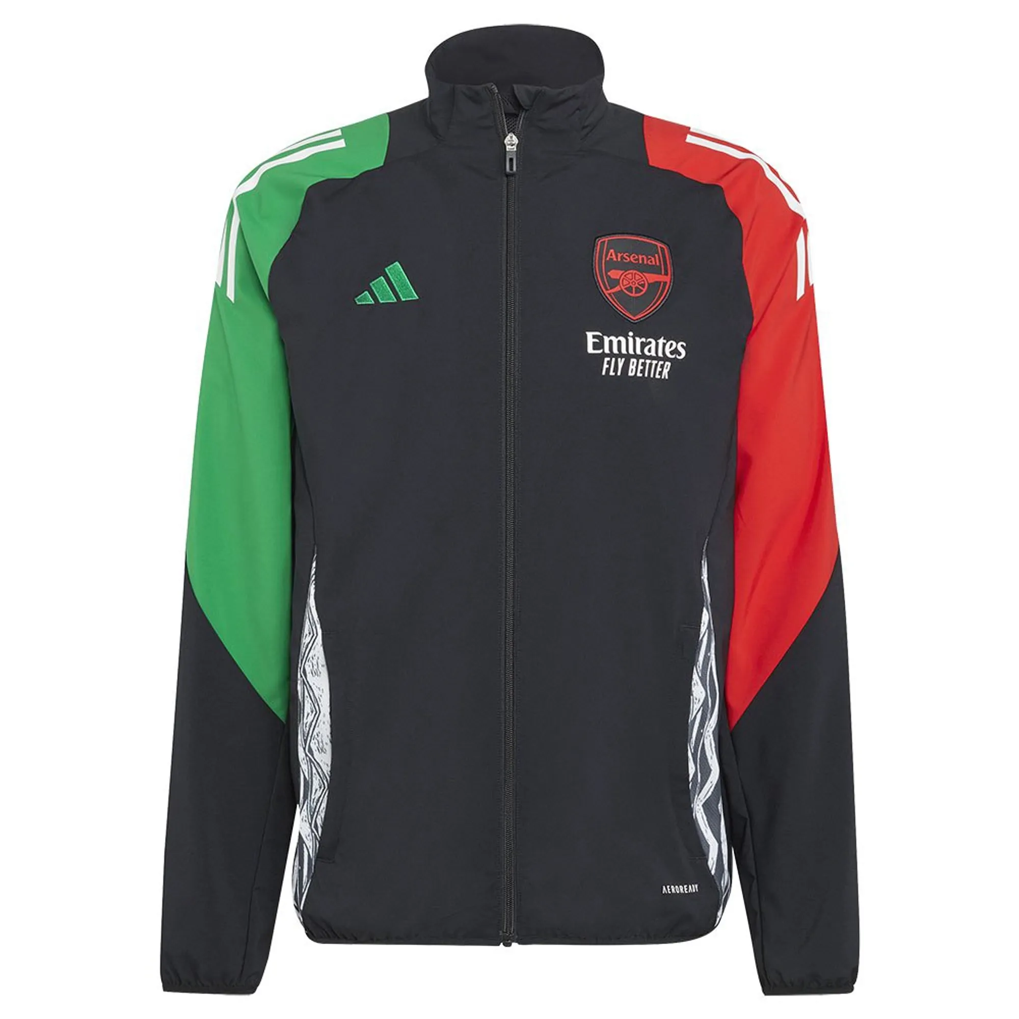 adidas Arsenal Training Jacket Presentation Tiro 24 Eu - Black