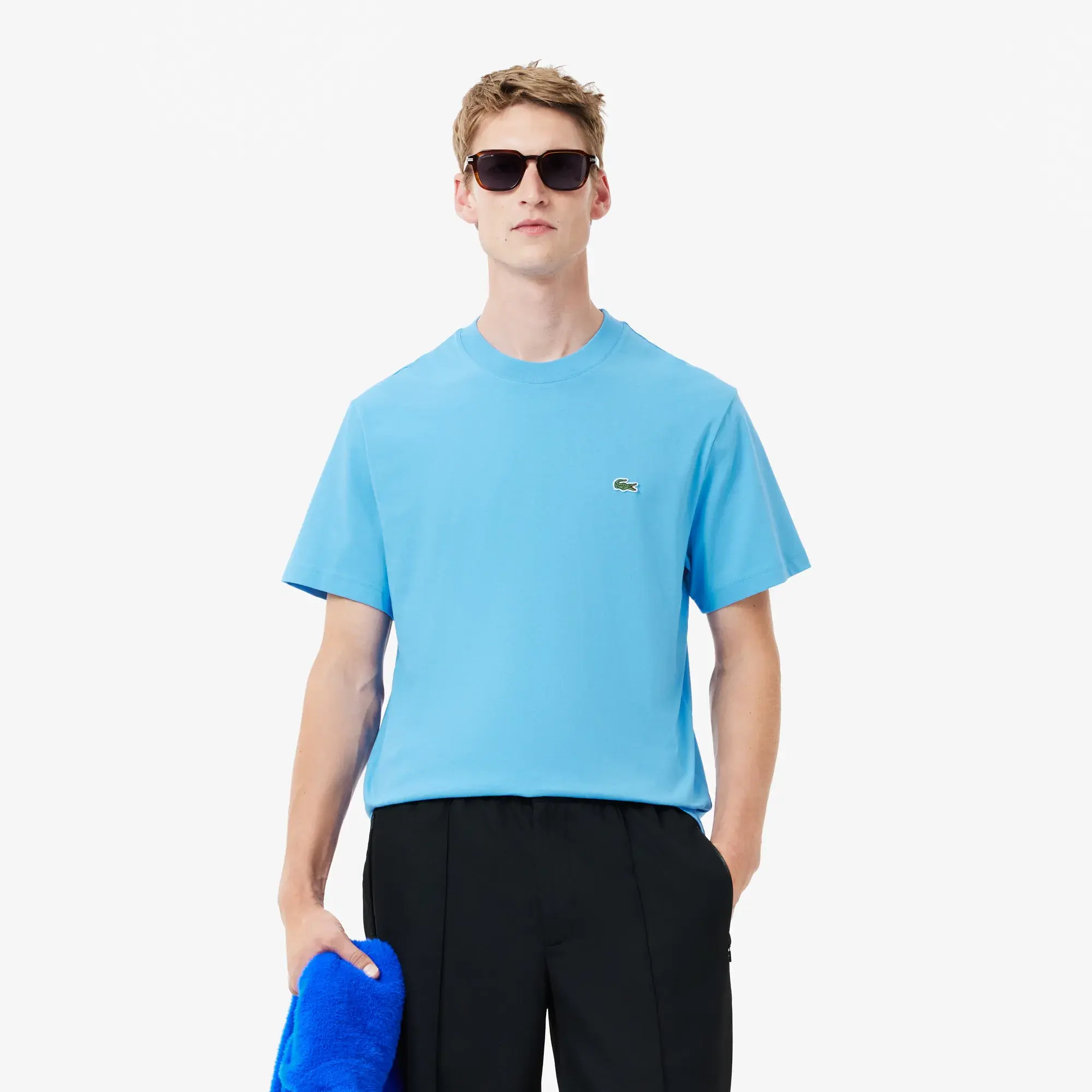 Lacoste Cotton T-shirt - Royal Blue