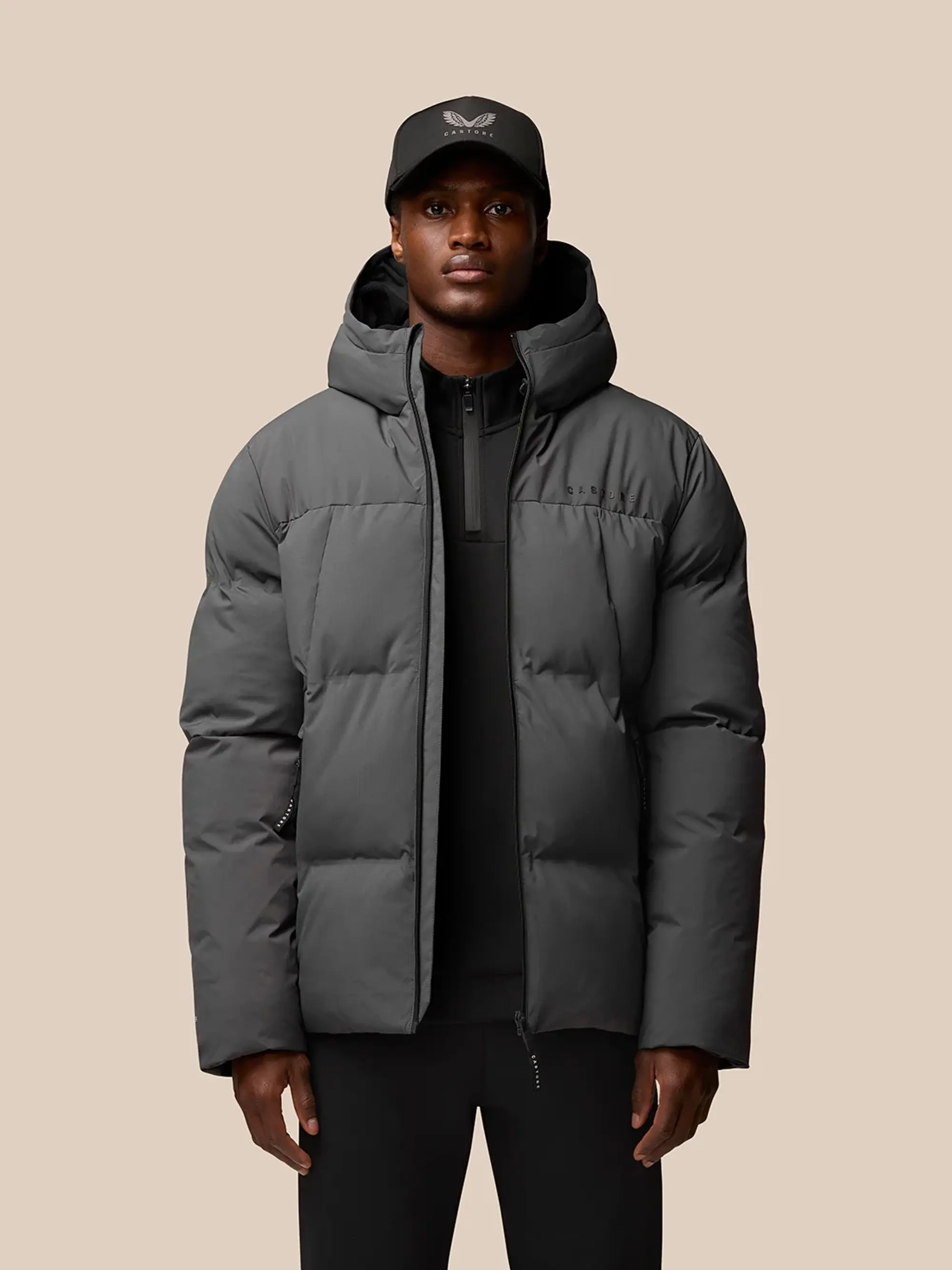 Castore Quilts Jacket - Black