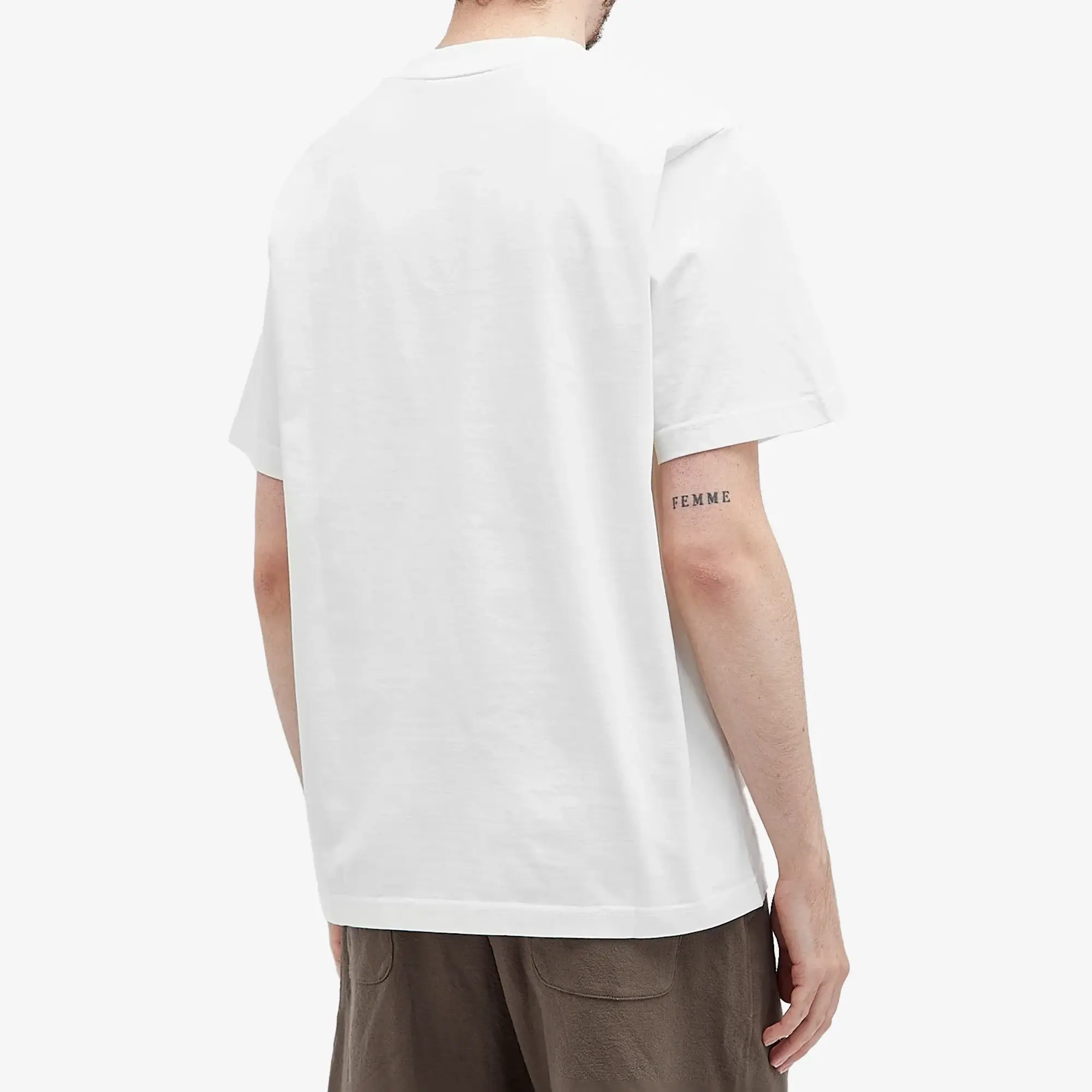 Bram's Fruit Men's Logo T-Shirt White