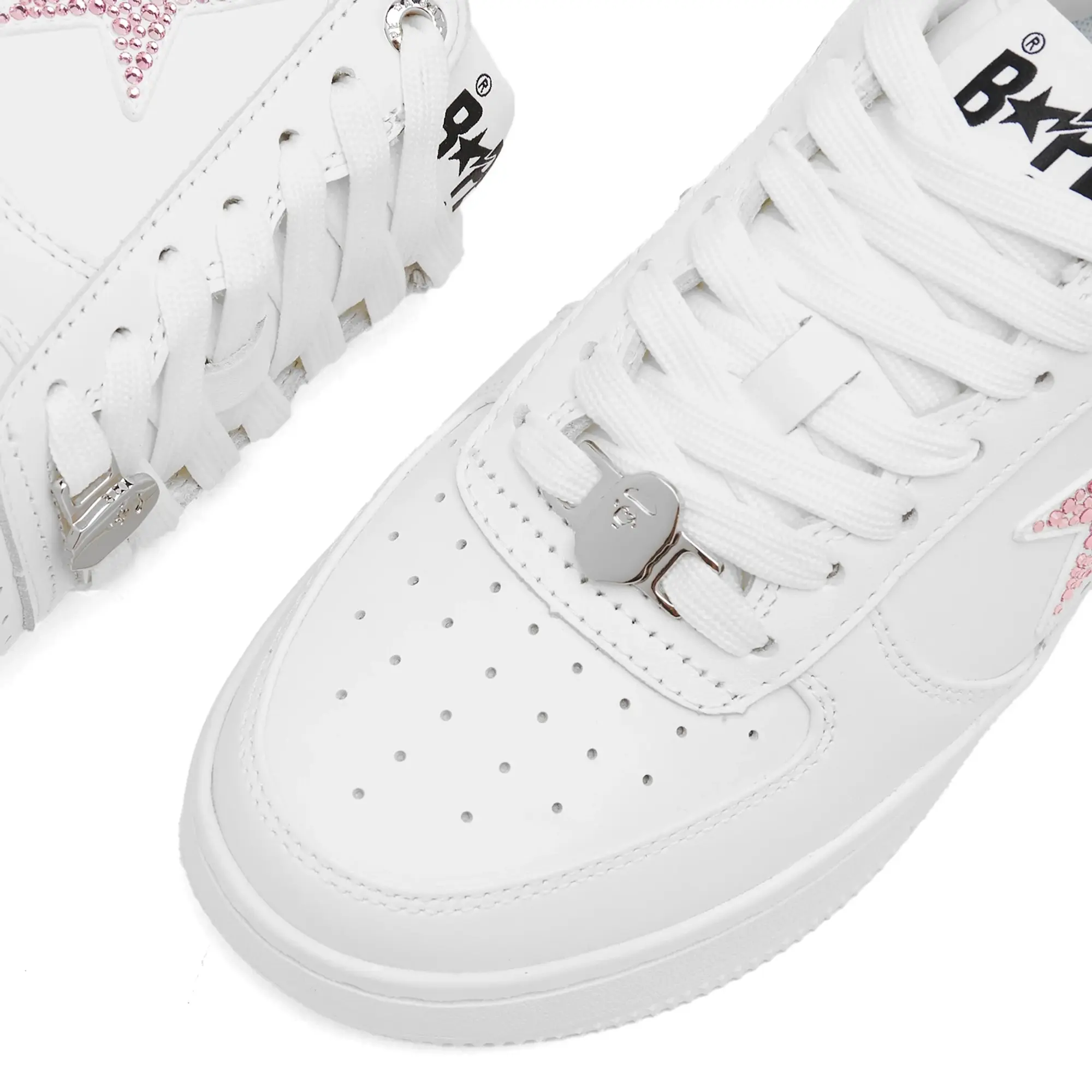 A Bathing Ape Women's Bape Sta #50 Sneakers White