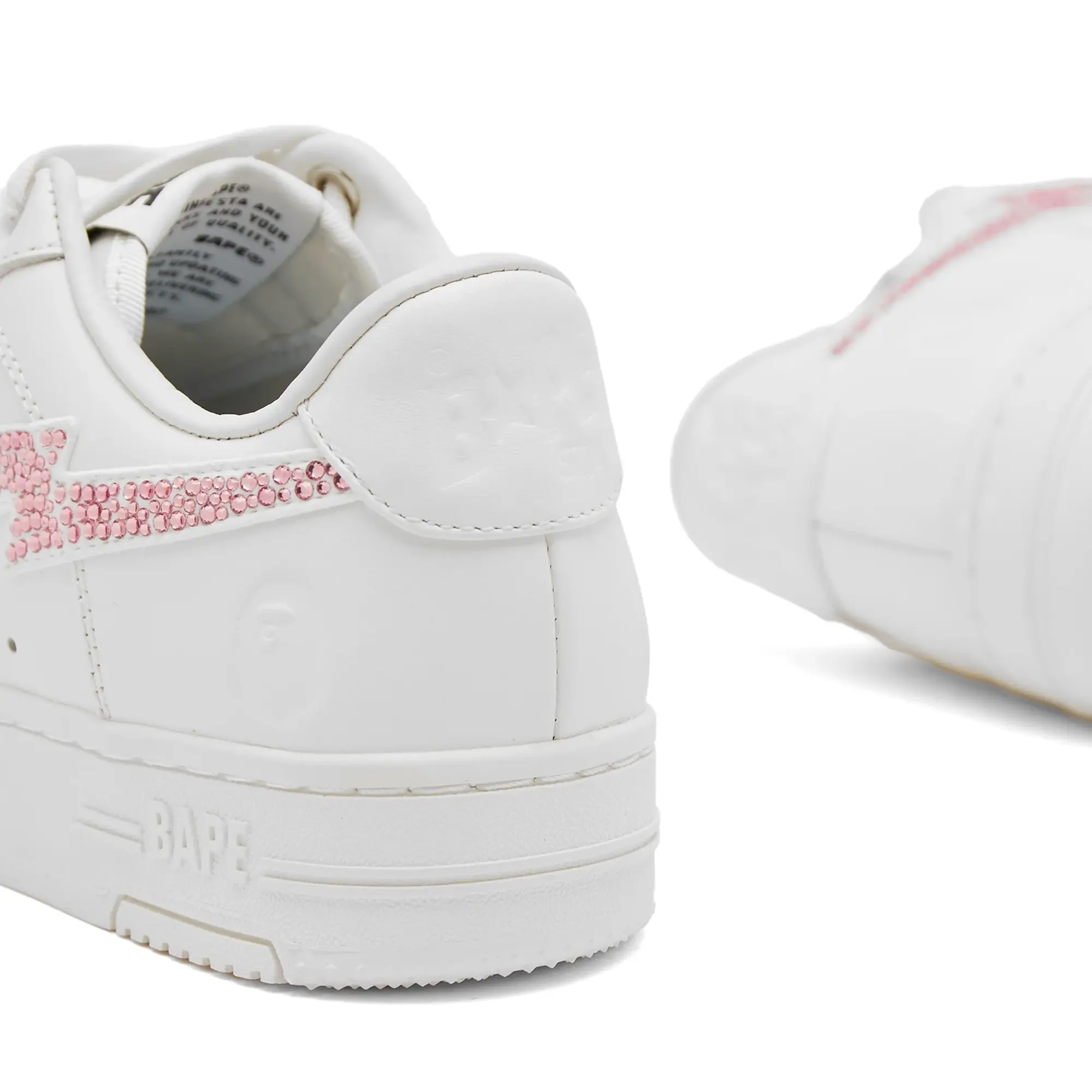 A Bathing Ape Women's Bape Sta #50 Sneakers White