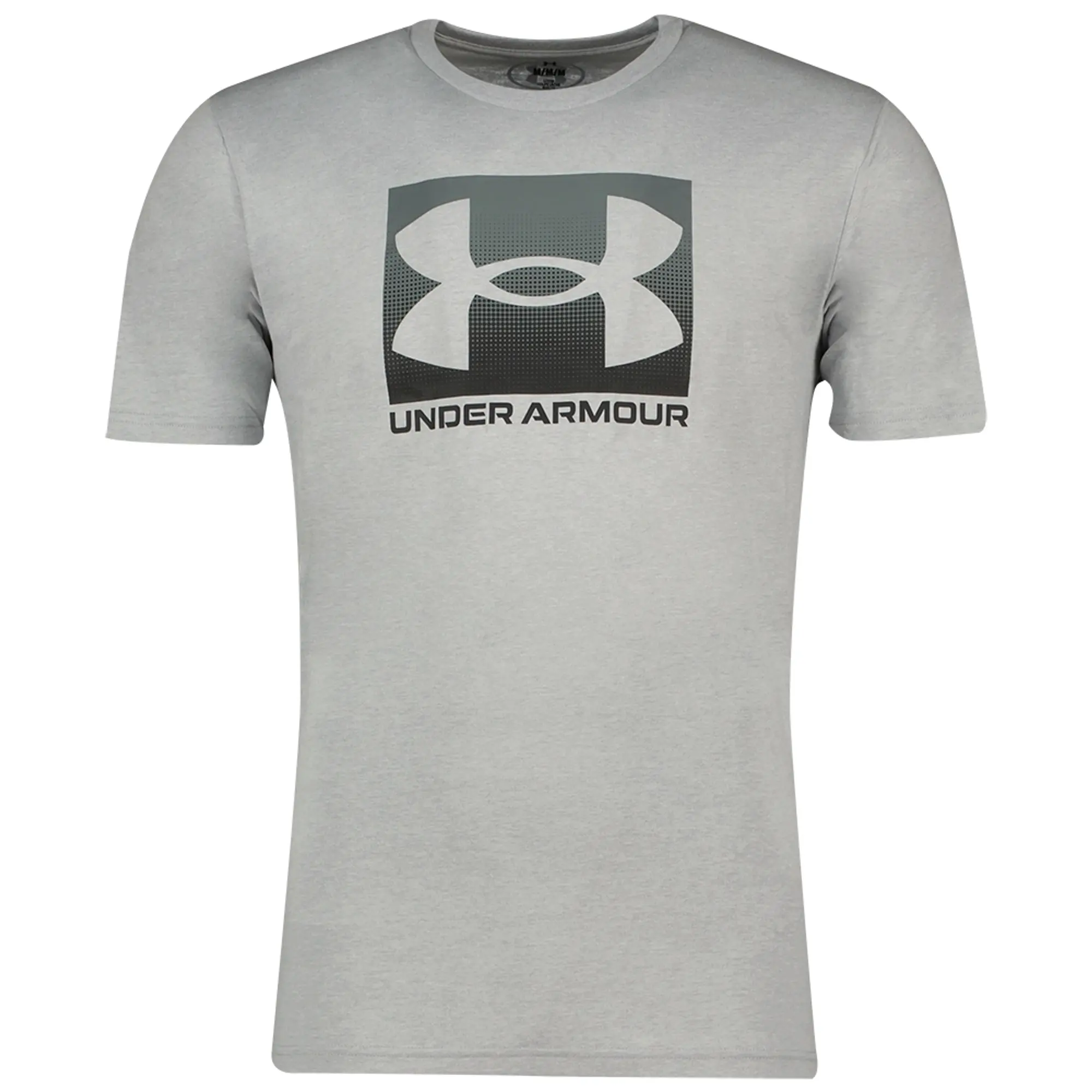 Men's  Under Armour  Boxed Sports Short Sleeve Mod Gray Light Heather / Black XXL