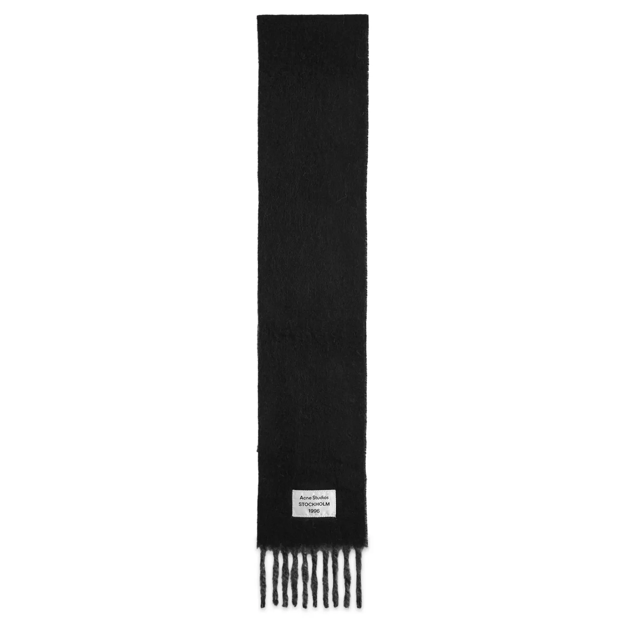 Acne Studios Men's Volly Alpaca Scarf Black/Grey