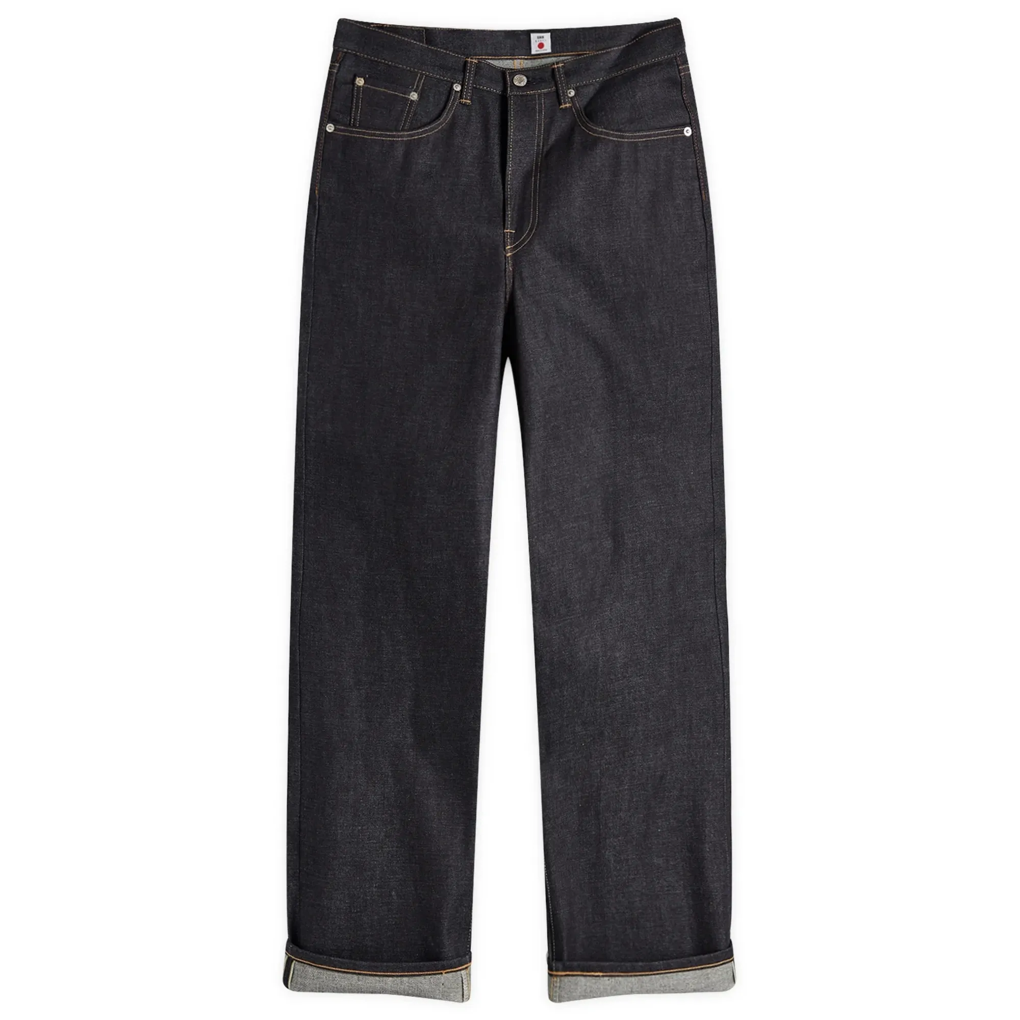 Edwin Men's Denim Wide Pants Blue Unwashed
