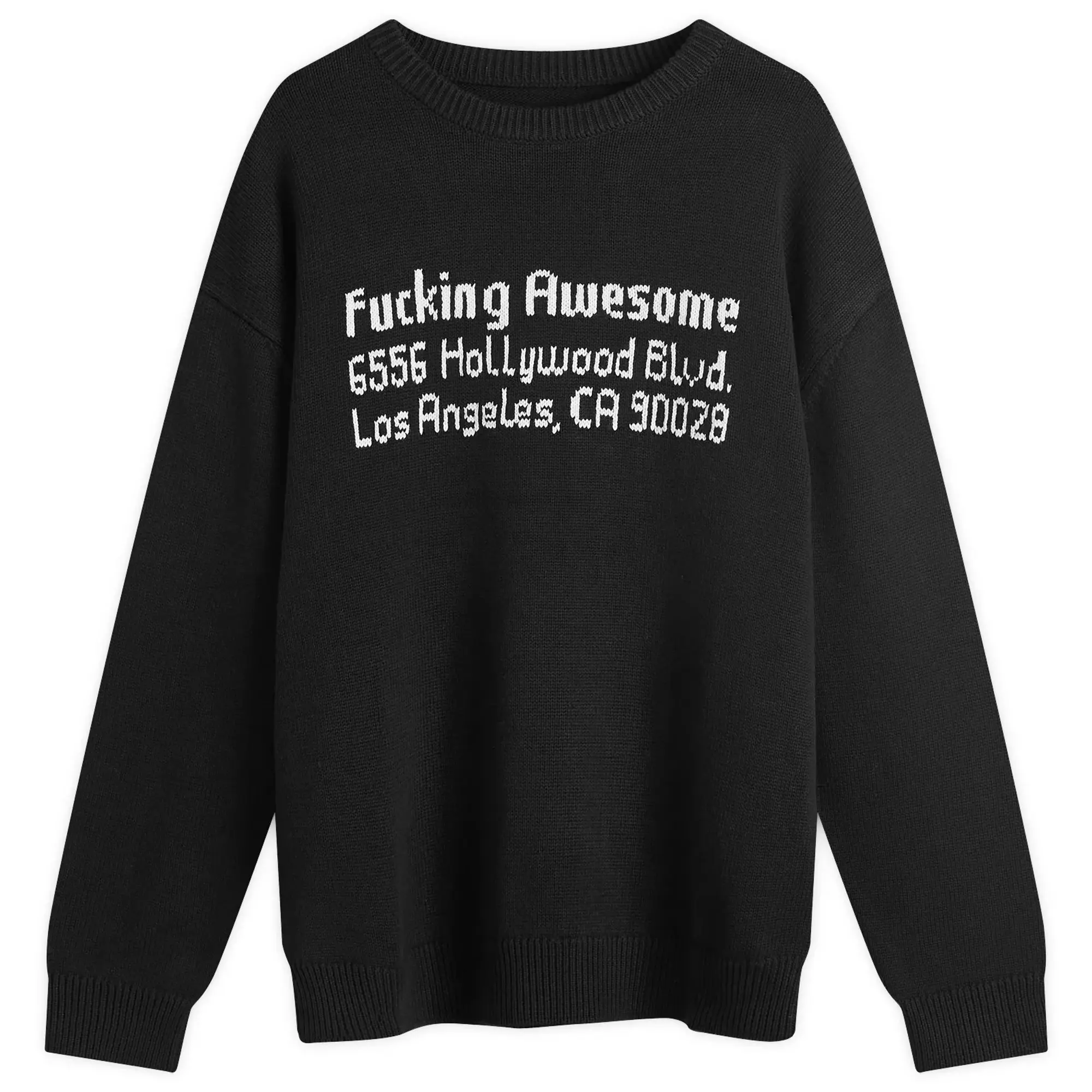 Fucking Awesome Men's FA Hollywood Jumper Black