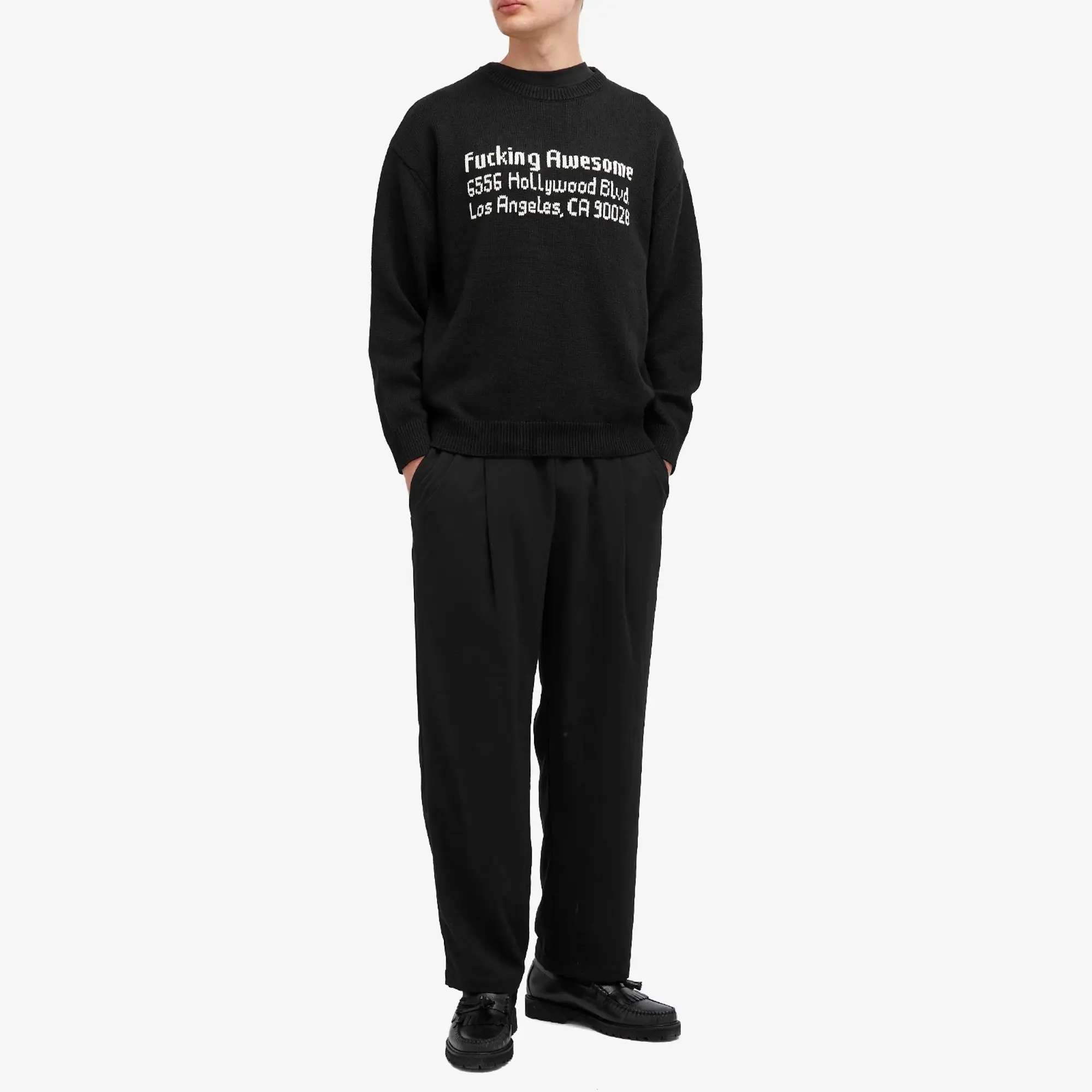 Fucking Awesome Men's FA Hollywood Jumper Black