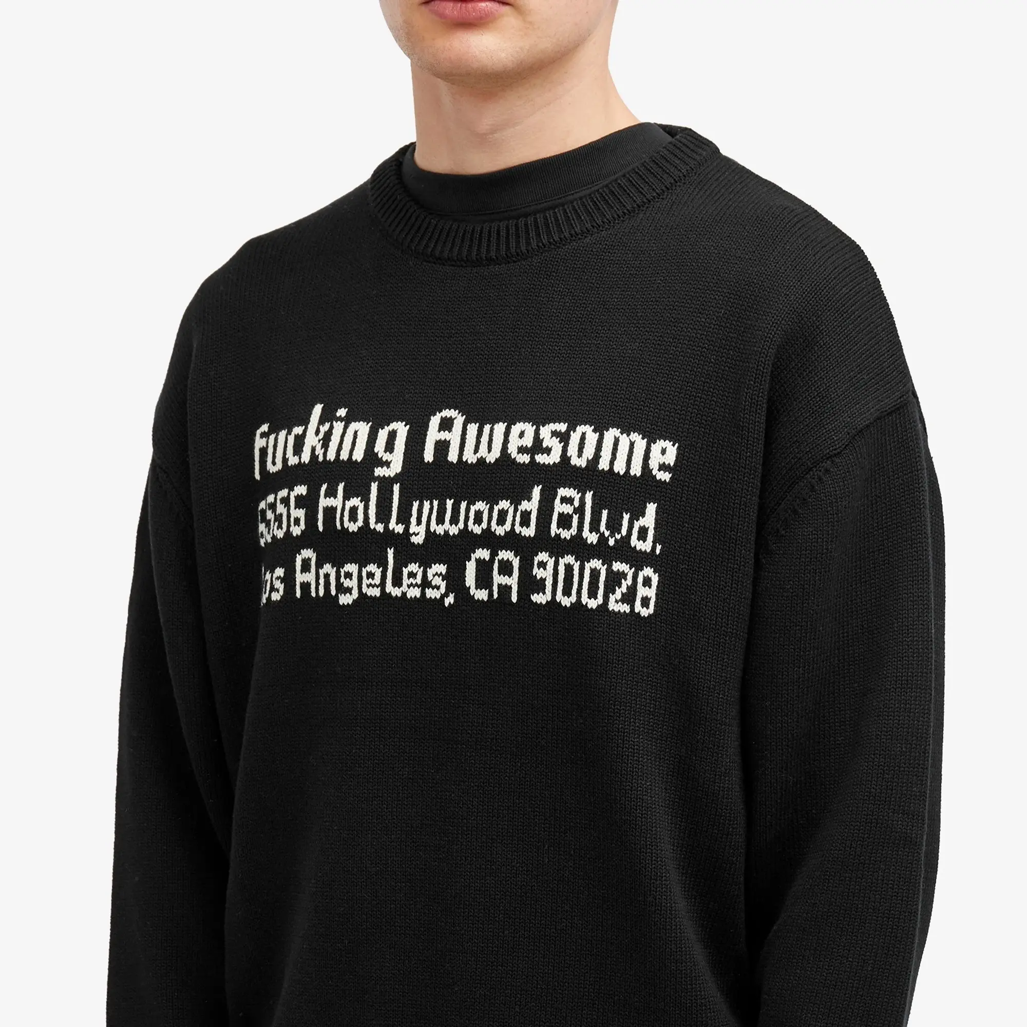Fucking Awesome Men's FA Hollywood Jumper Black