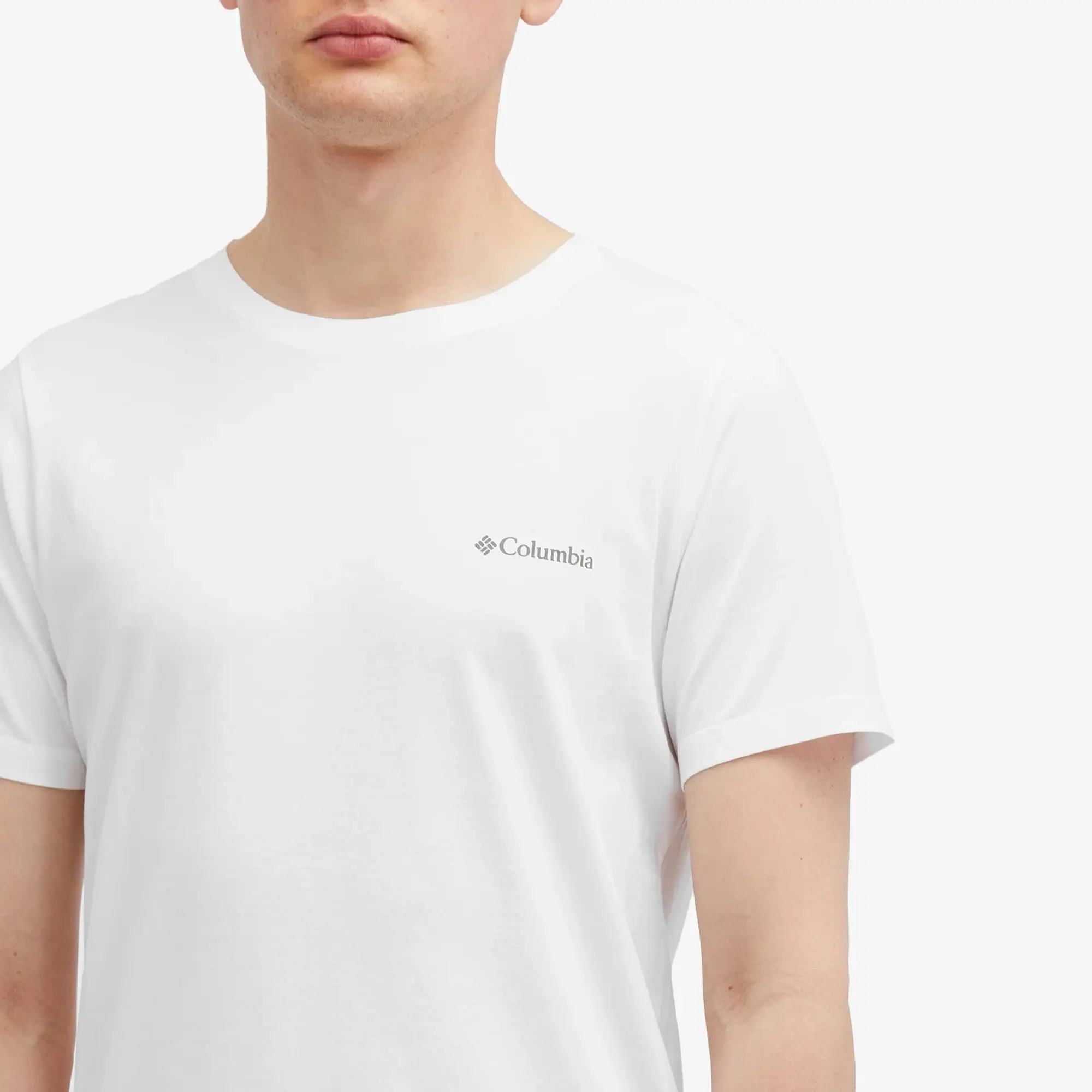 Columbia Rapid Ridge Back Ii Back Print T-Shirt In White