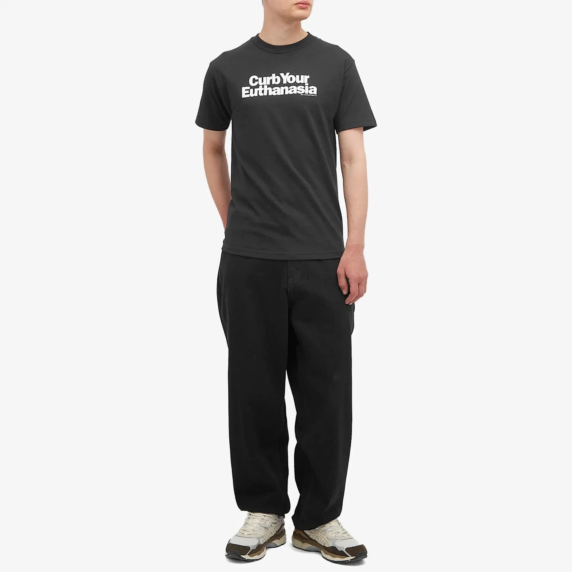 Pleasures Men's Curb T-Shirt Black