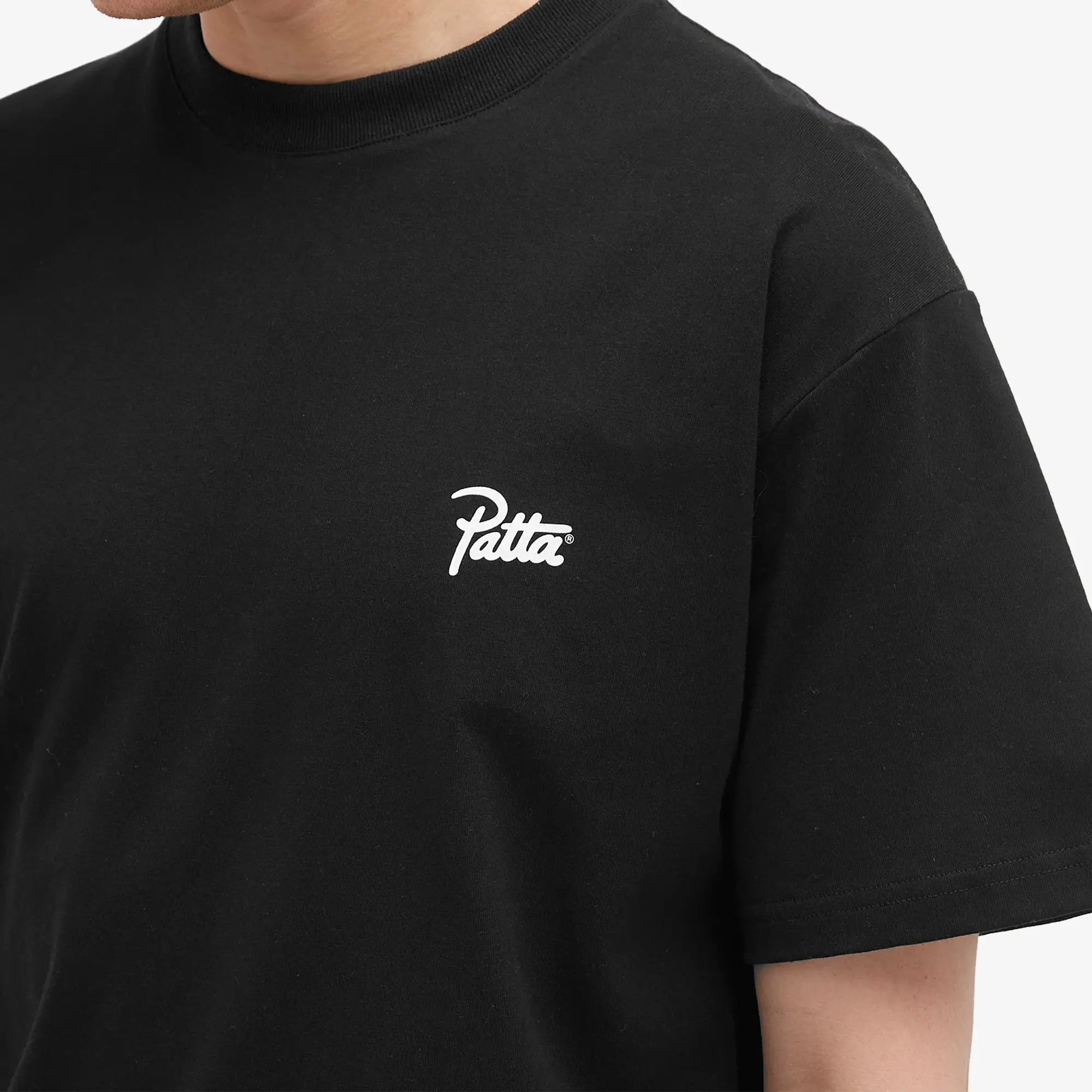 Patta Xerox Peace T-Shirt Men Shortsleeves Black