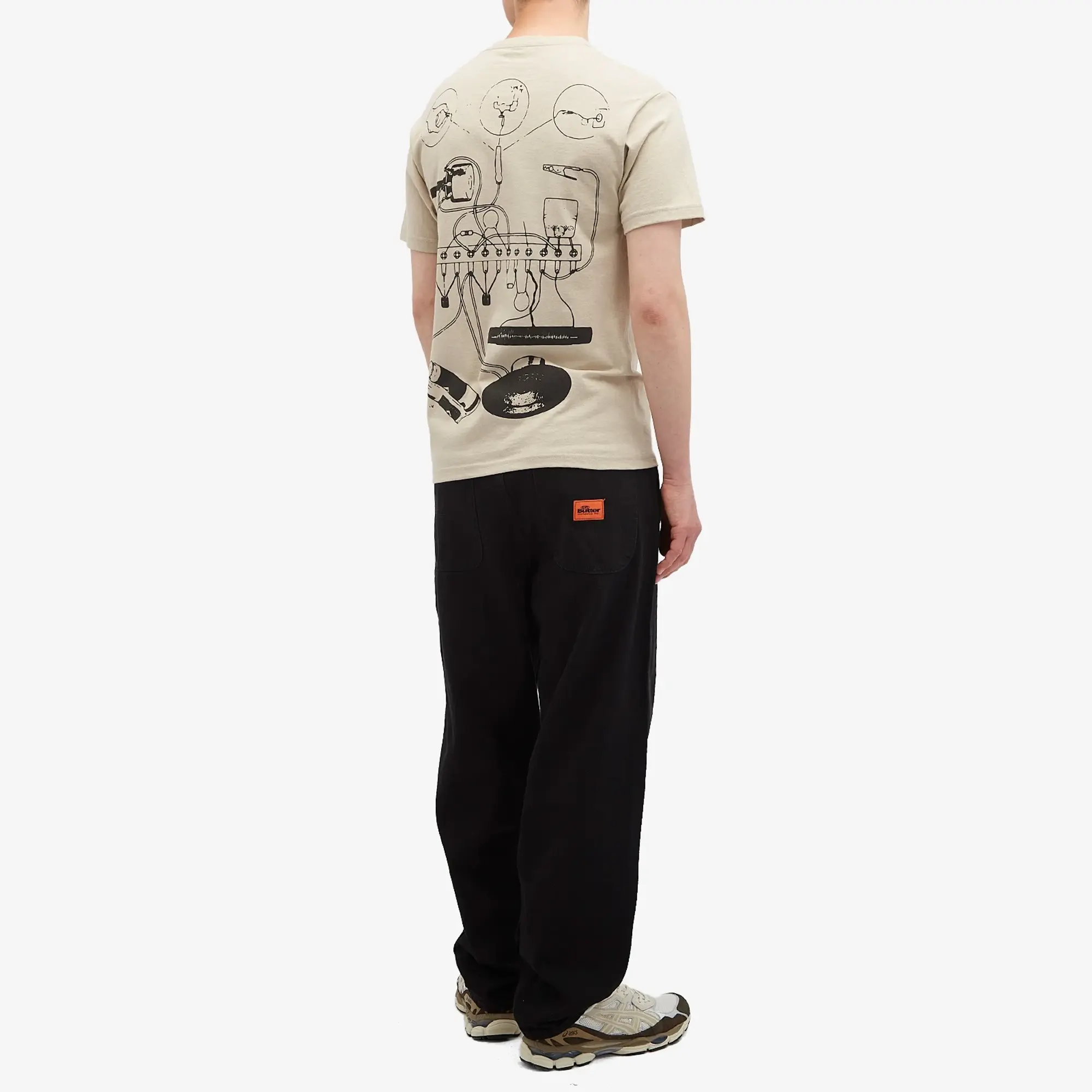 Pleasures Men's Input T-Shirt Tan