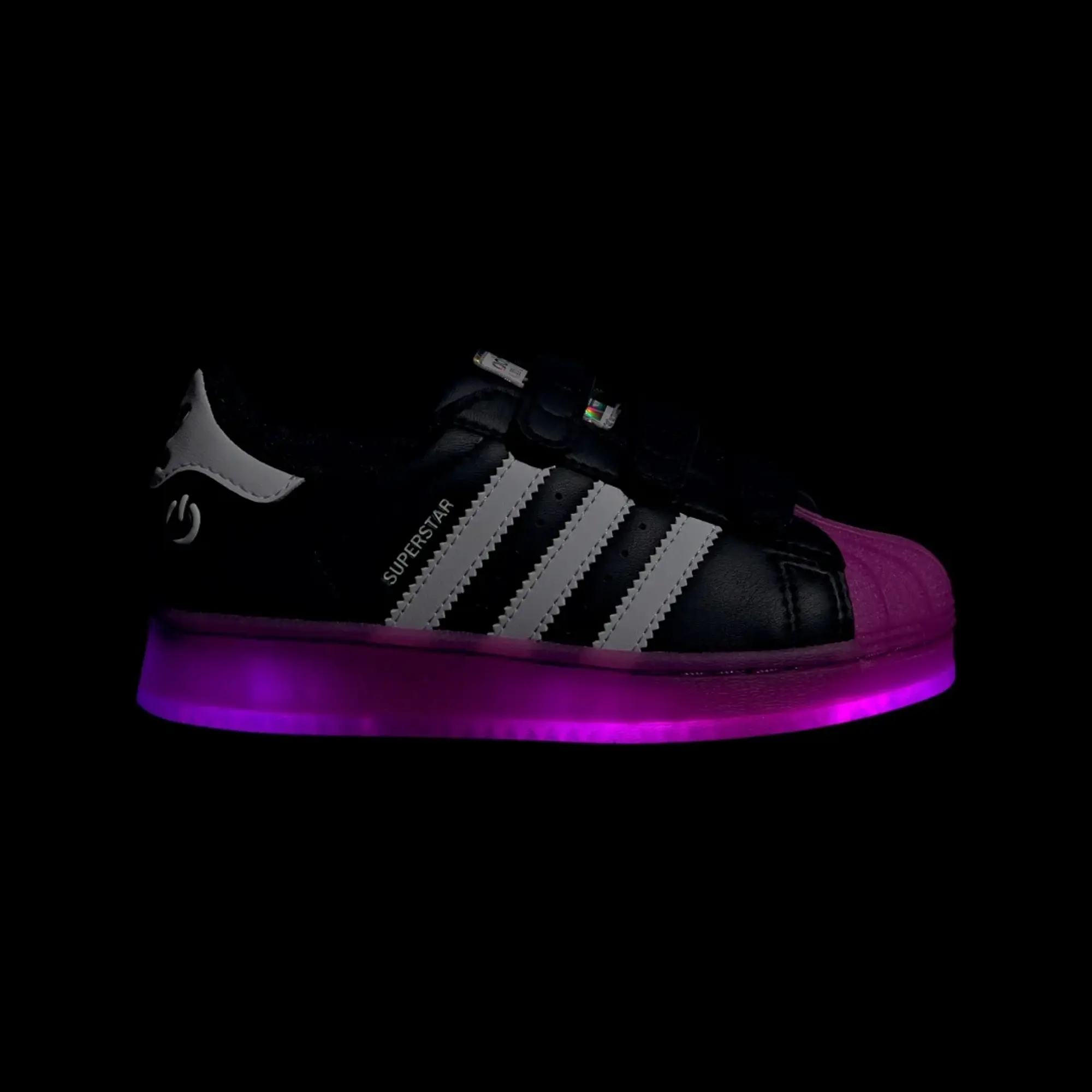 adidas Superstar LED Lights Comfort Closure Shoes Kids