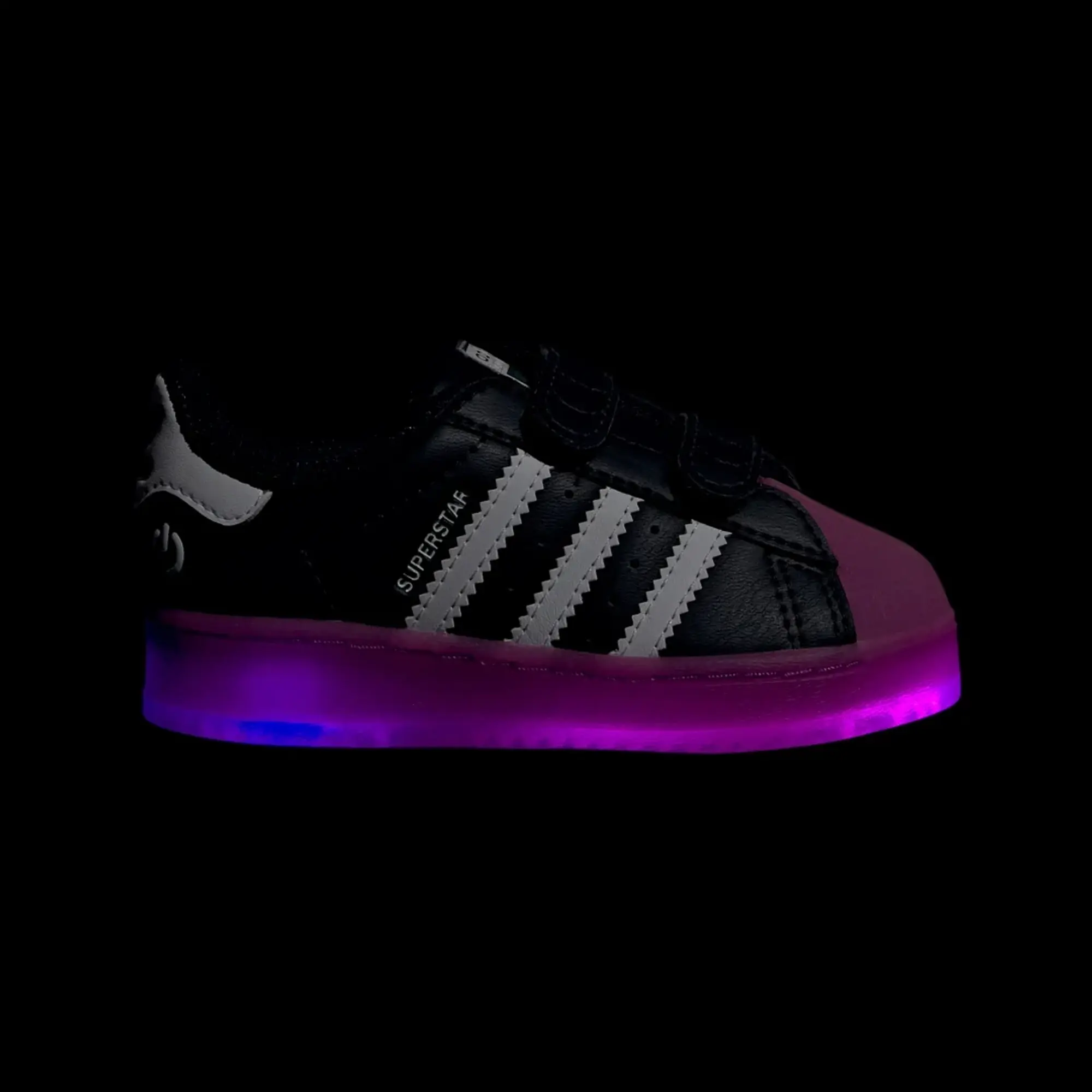 adidas Superstar LED Lights Comfort Closure Shoes Kids