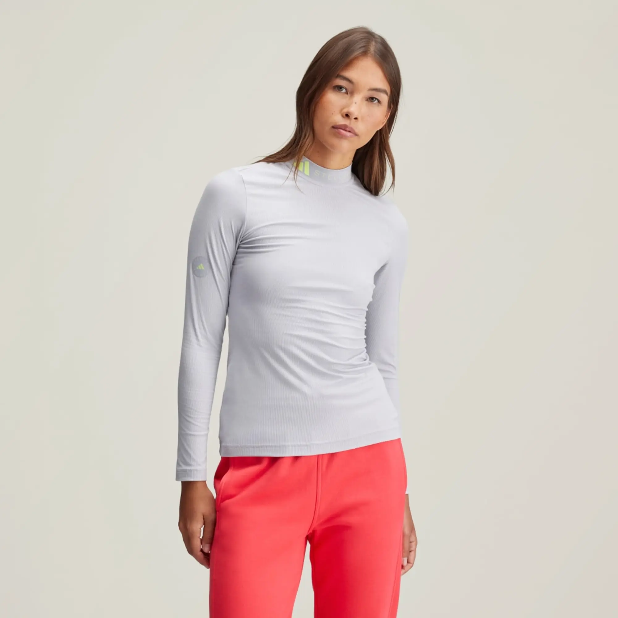 adidas adidas by Stella McCartney Rib Long Sleeve Long-Sleeve Top